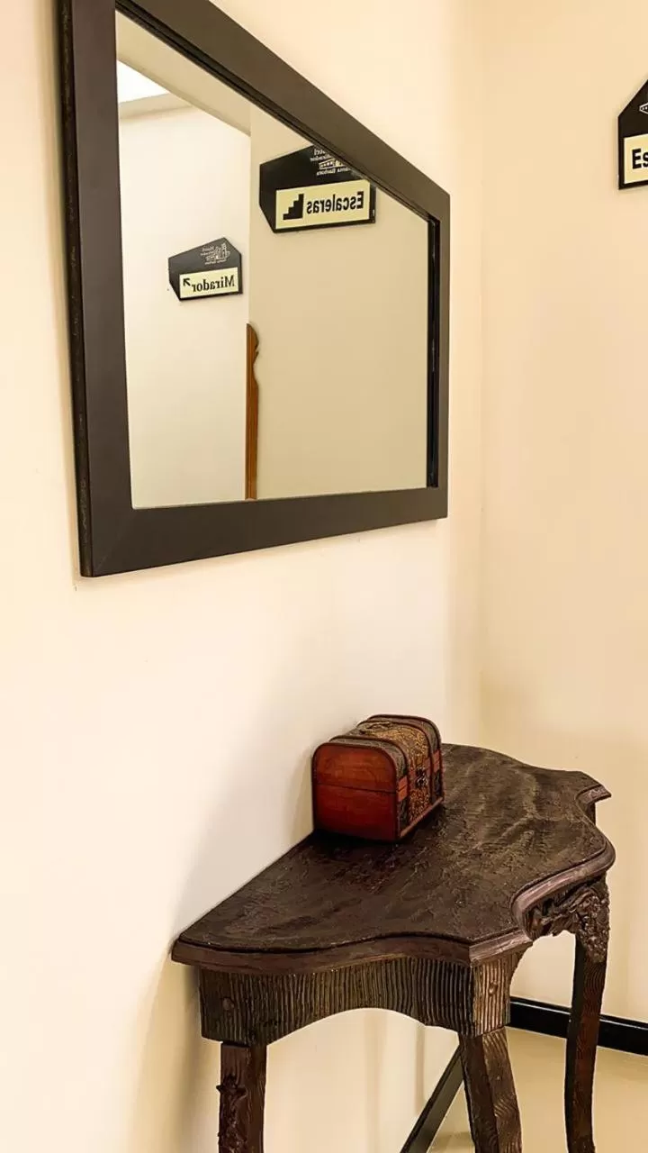 Living room in Hotel Mirador de Santa Bárbara