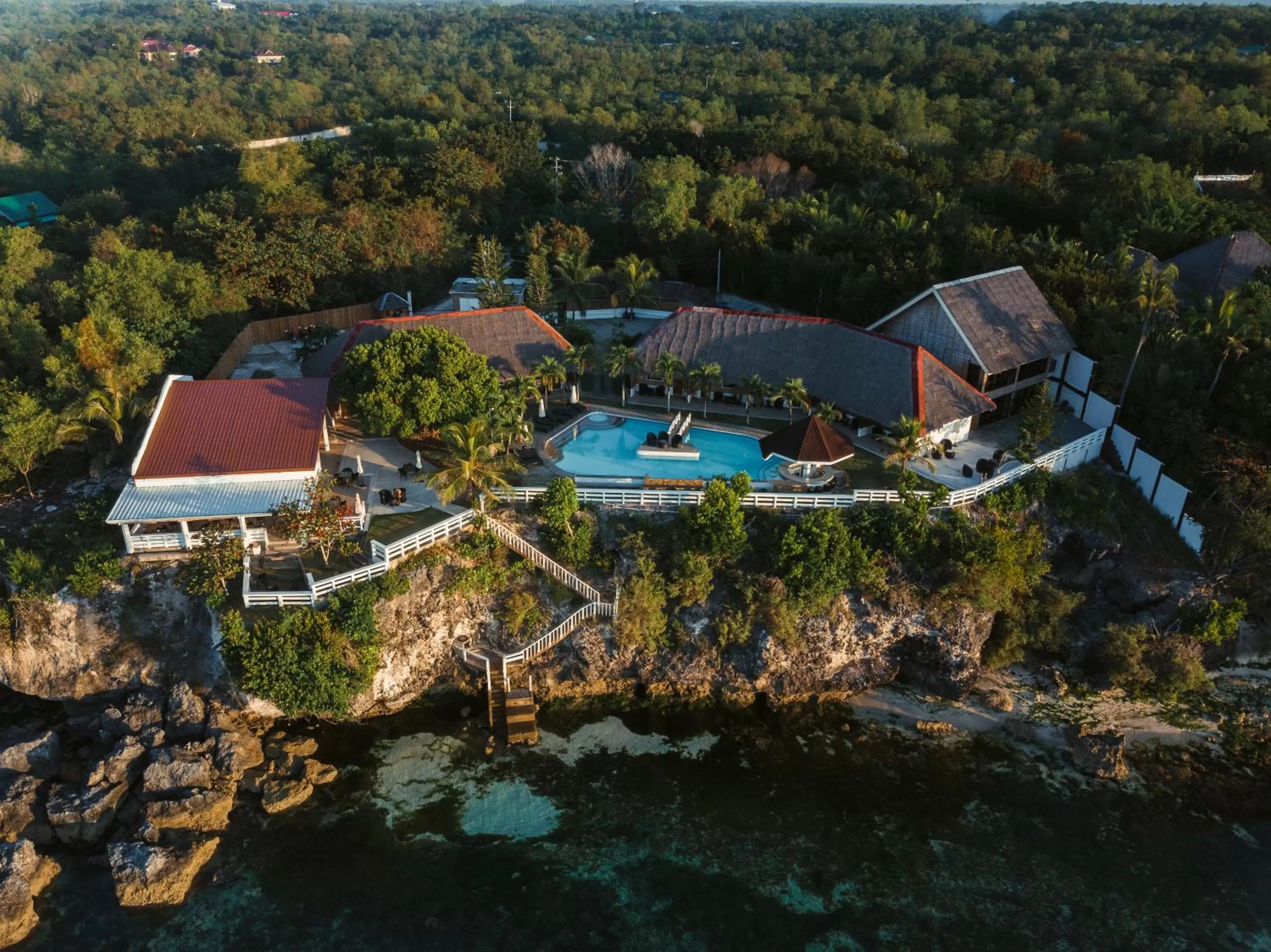 Bird's eye view in Cliffside Resort
