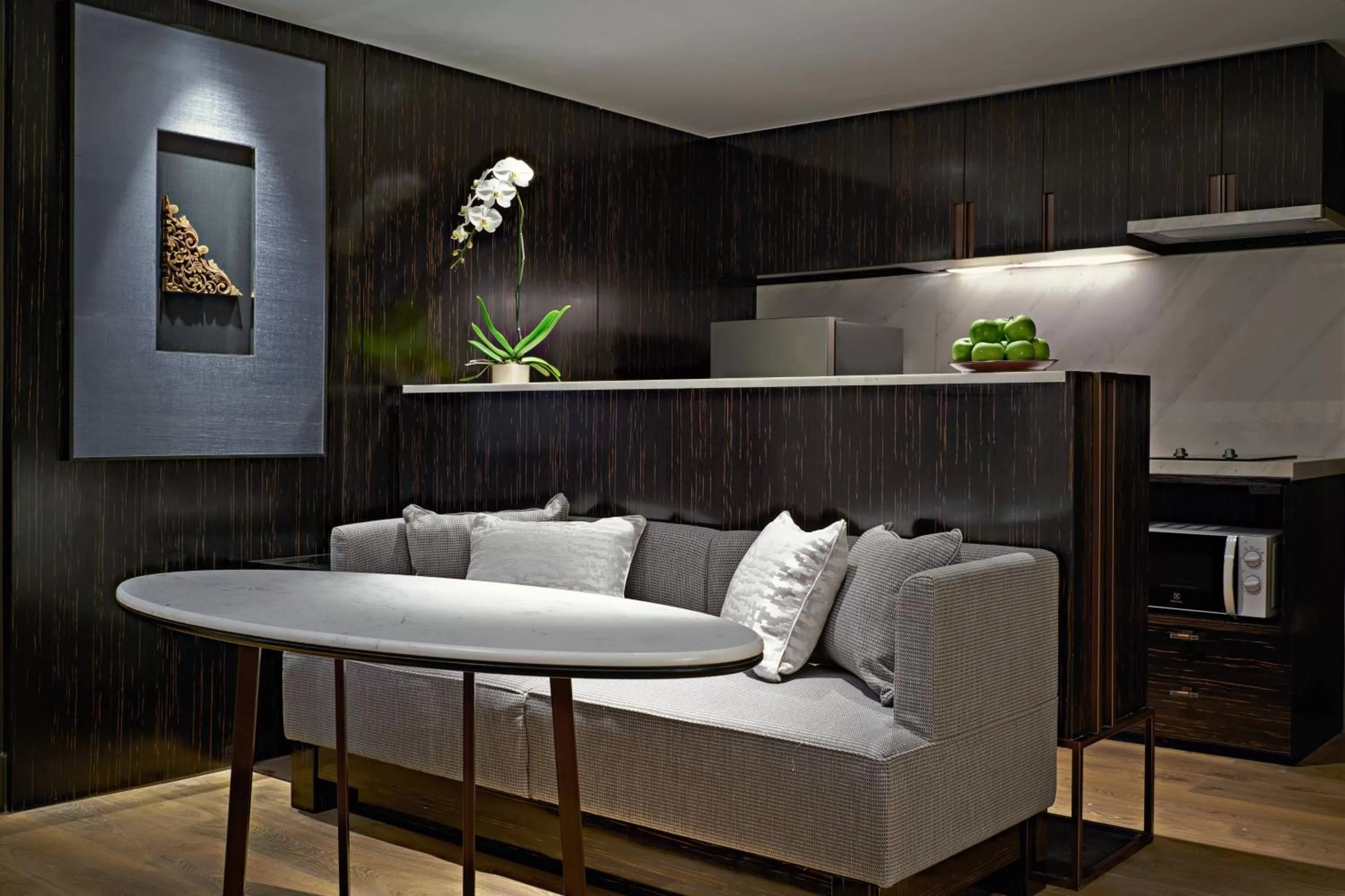 Living room in JW Marriott Hotel Bangkok