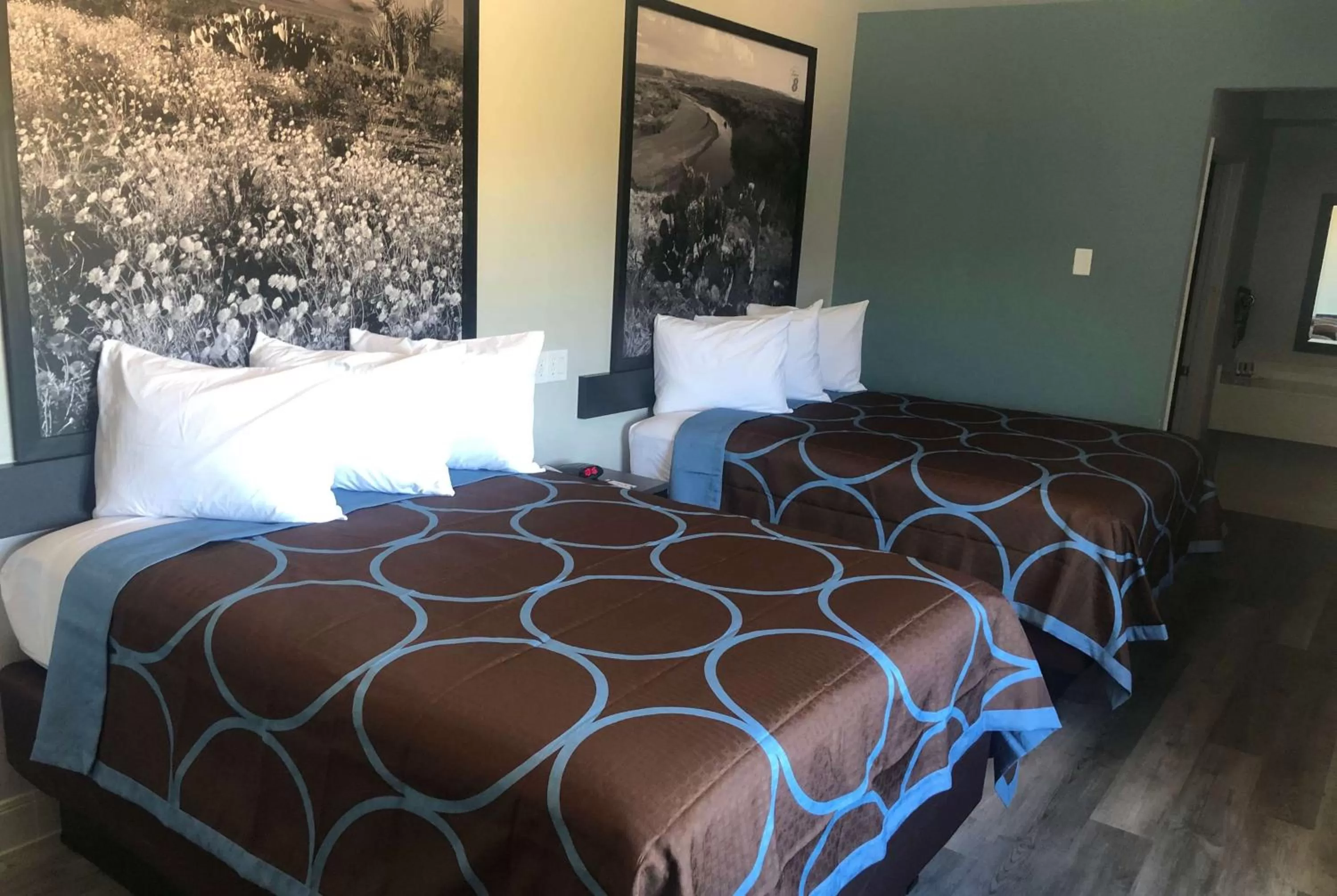 Queen Room with Two Queen Beds - Mobility Access/Non-Smoking in Super 8 by Wyndham Spring/North Houston