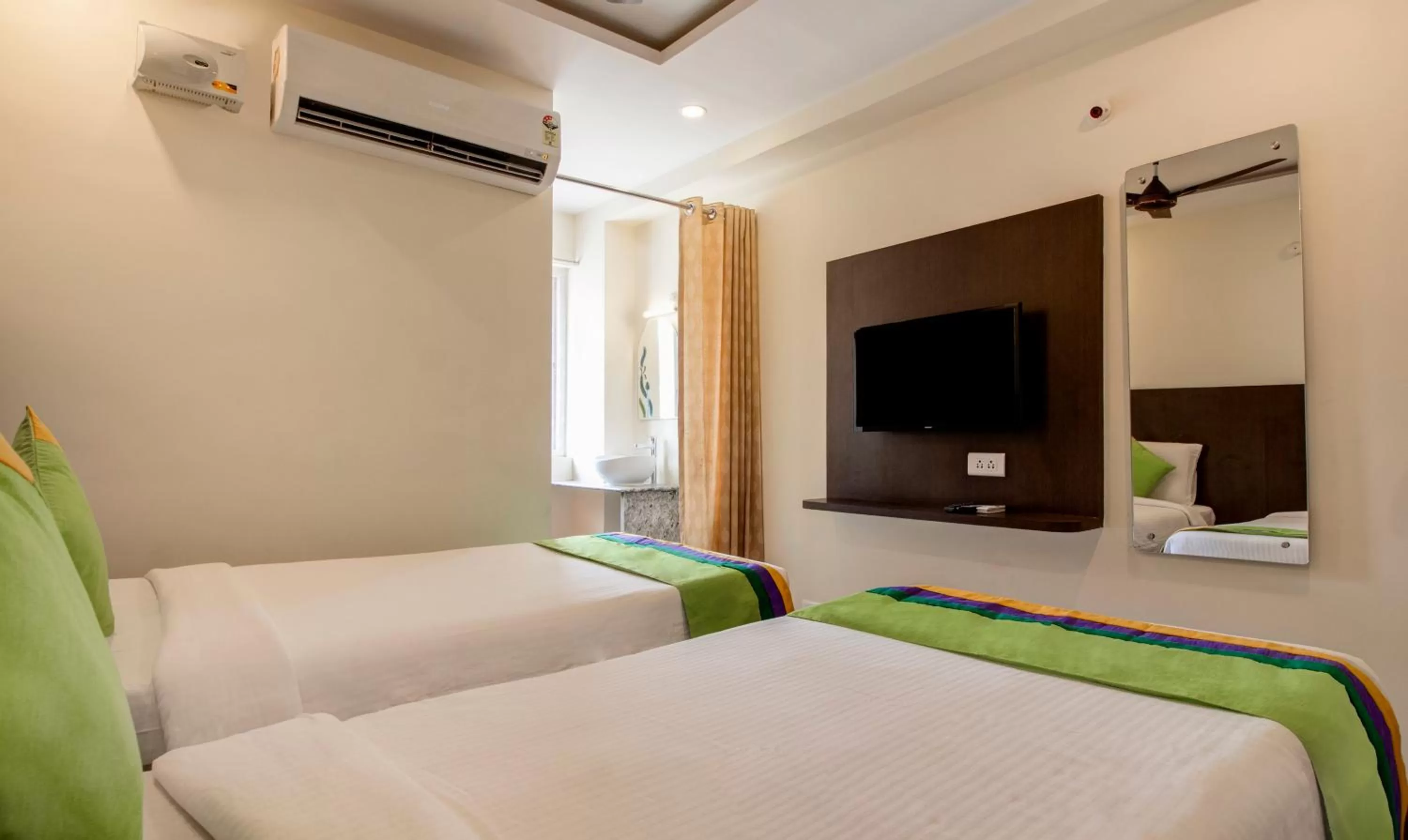 Bedroom, Bed in Treebo Sls Grand