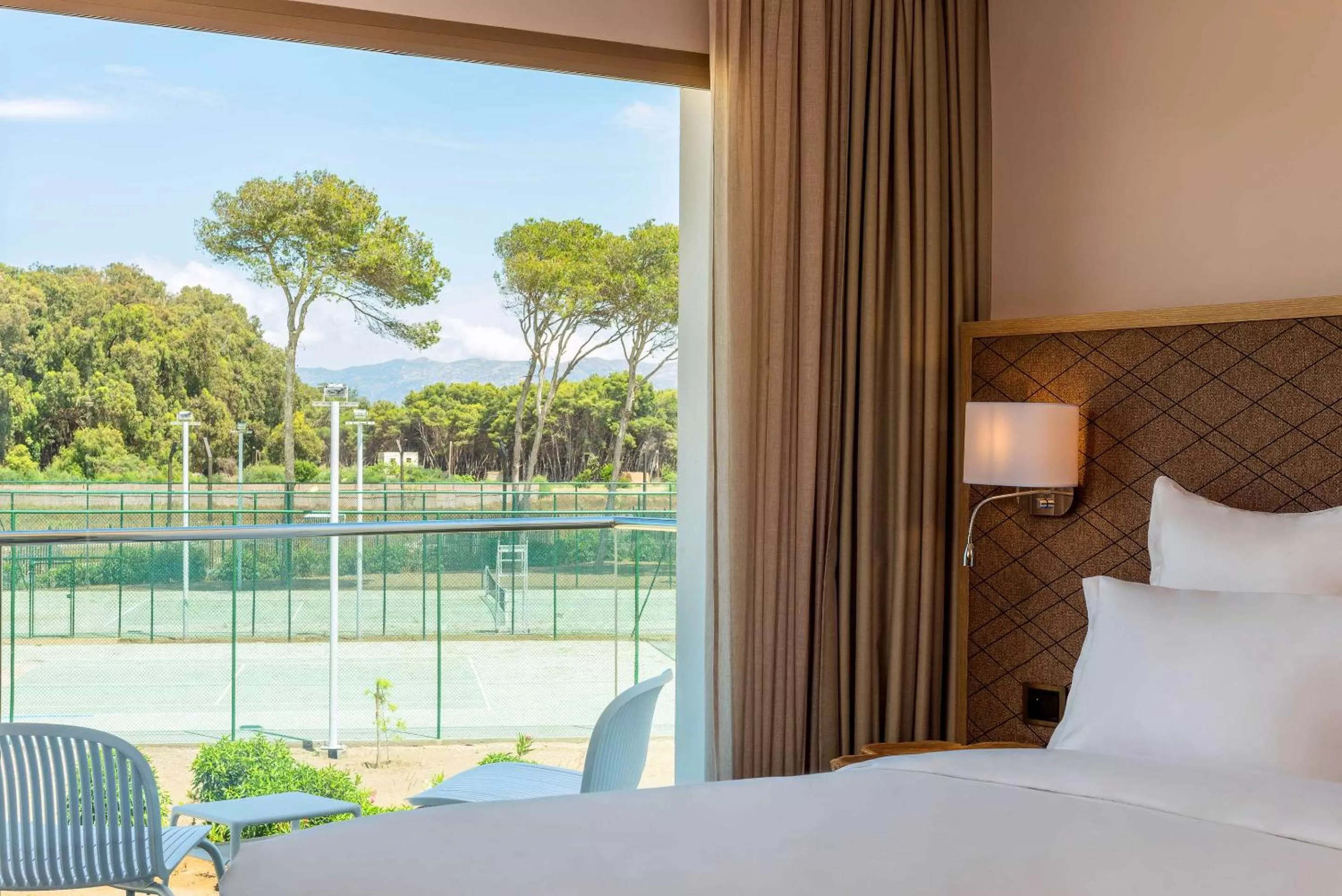 View (from property/room), Bed in Radisson Blu Resort Al Hoceima