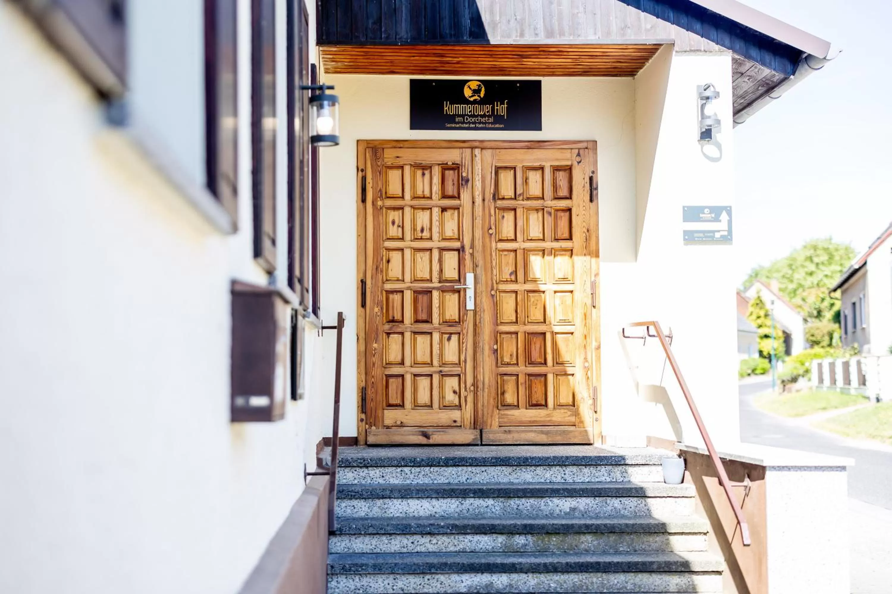 Facade/entrance in Kummerower Hof