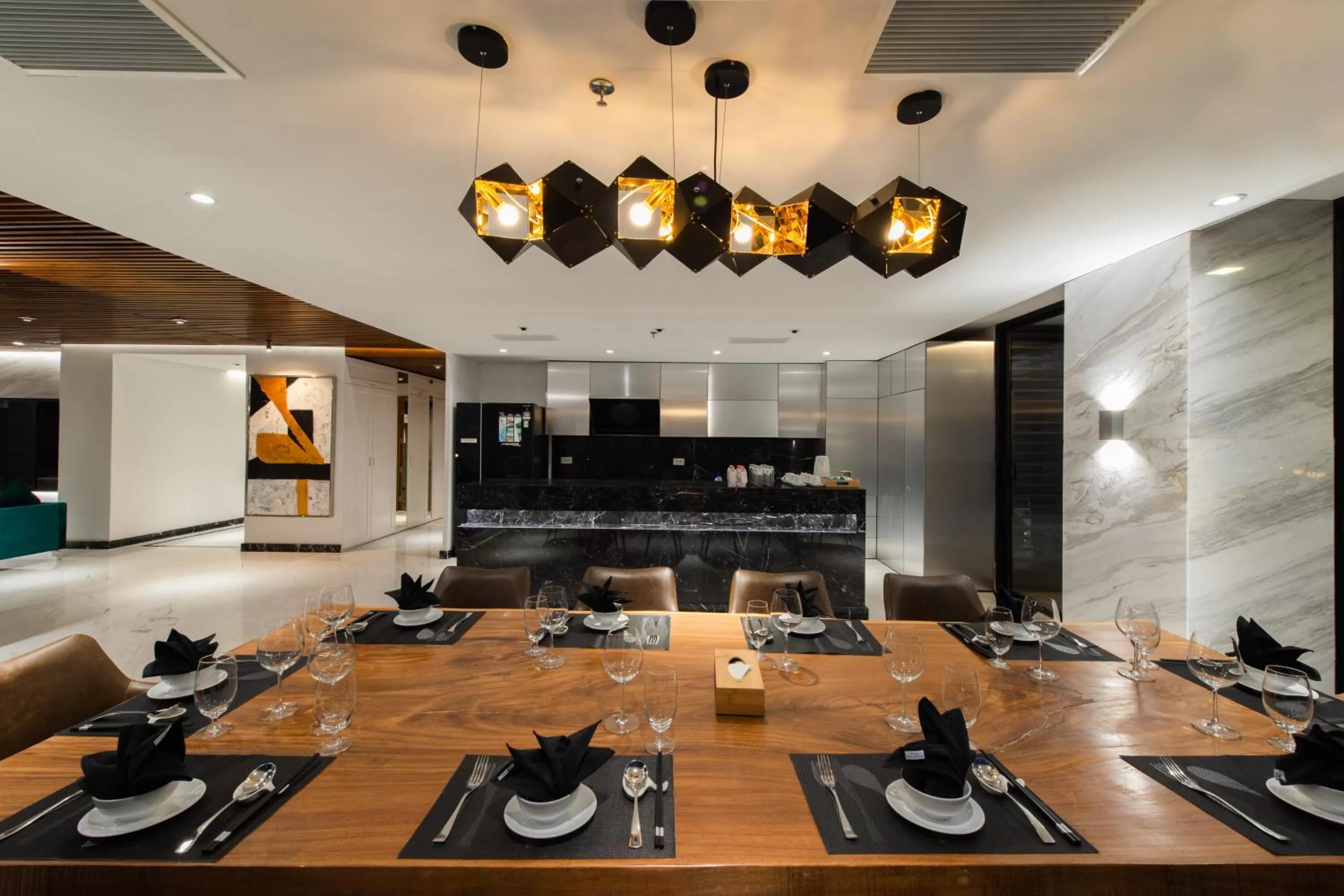 Dining area in Maple Hotel & Apartment