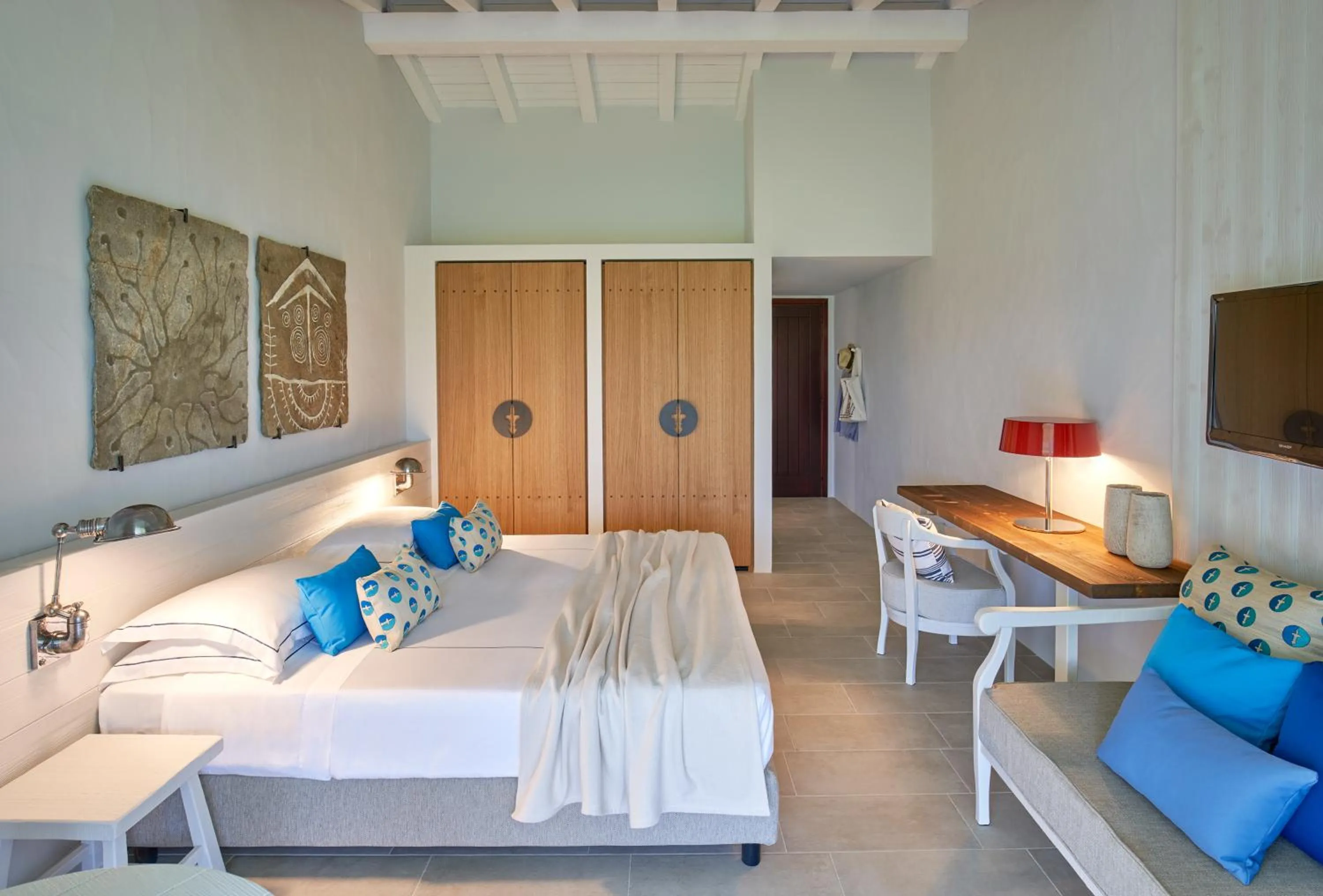 Bedroom, Bed in Due Lune Puntaldia Resort & Golf