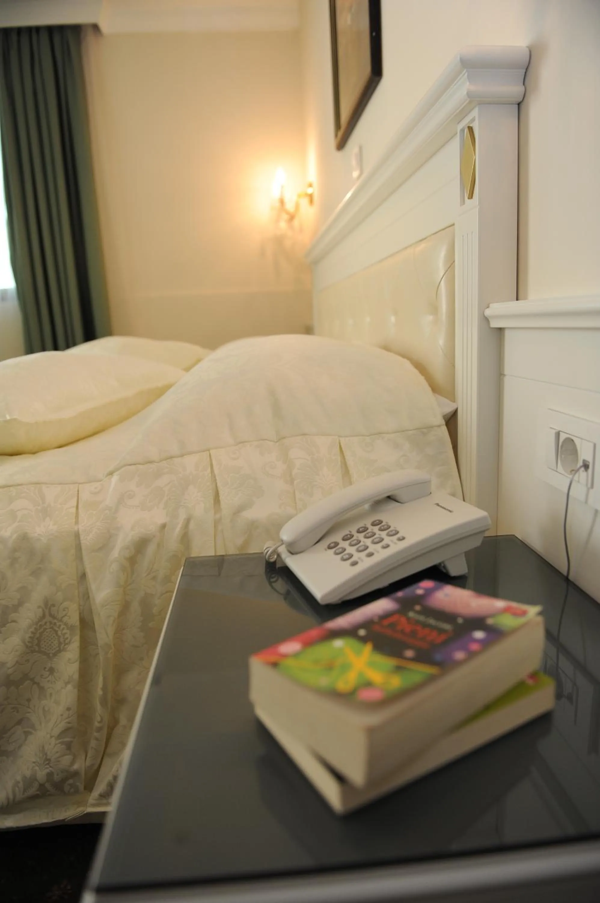 Decorative detail, Bed in Millenium Palace
