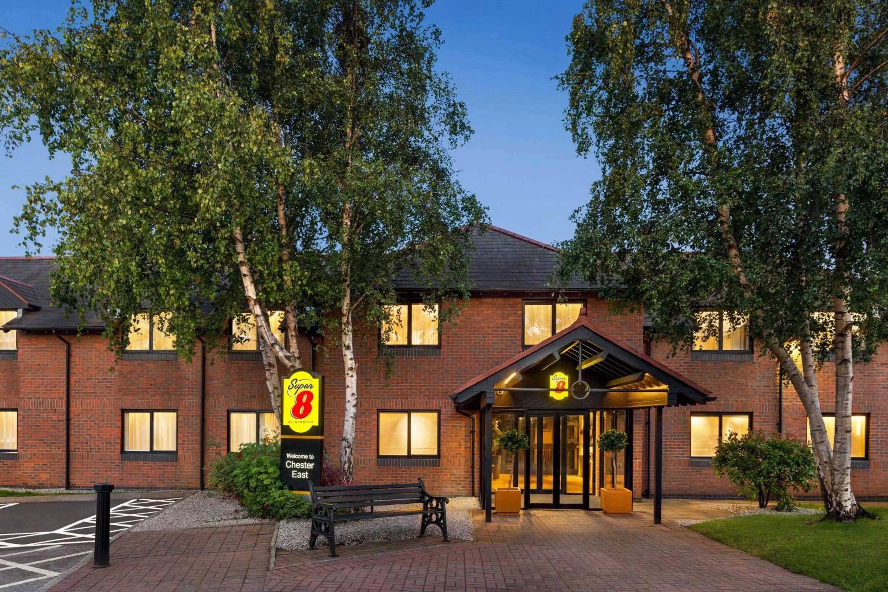 Property building in Super 8 by Wyndham Chester East