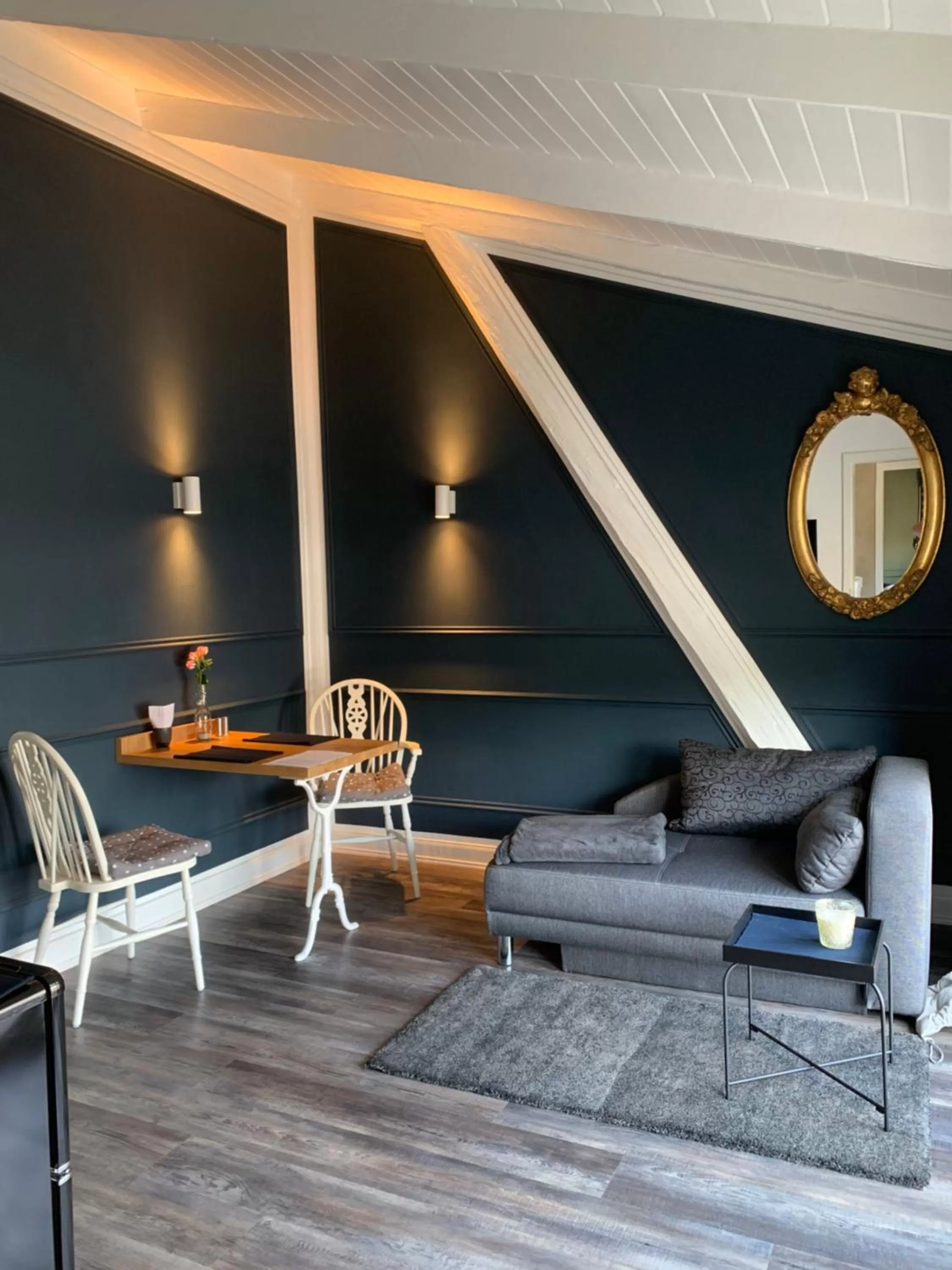 Living room, Seating Area in Rosenhof-Lodge