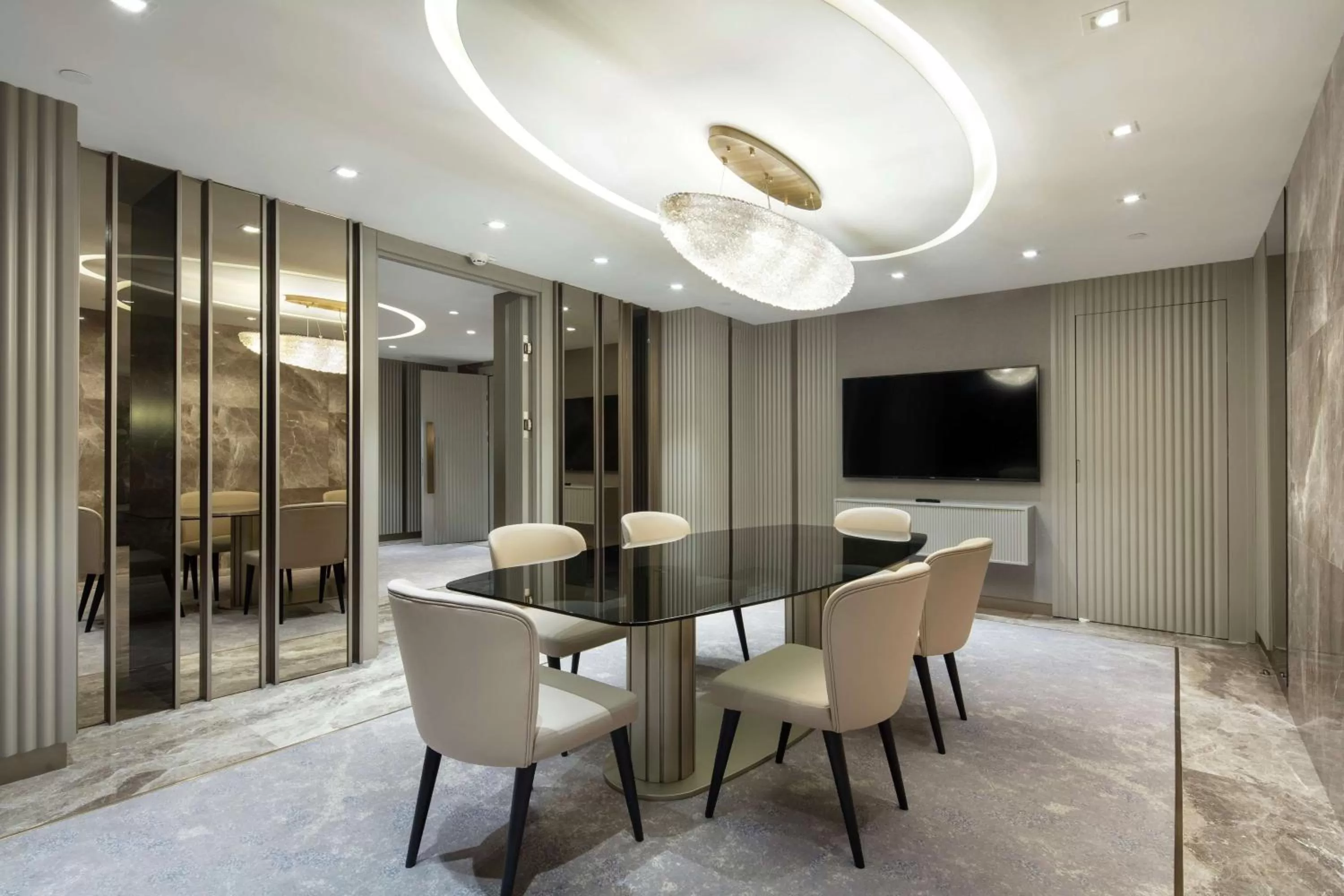 Living room in Hilton Istanbul Maslak