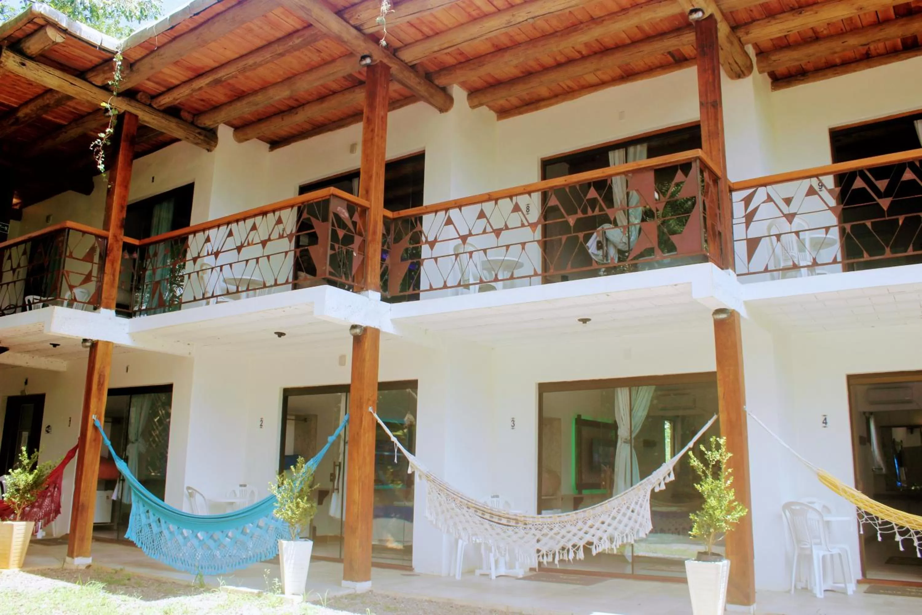Facade/entrance in Hotel Chácara das Flores