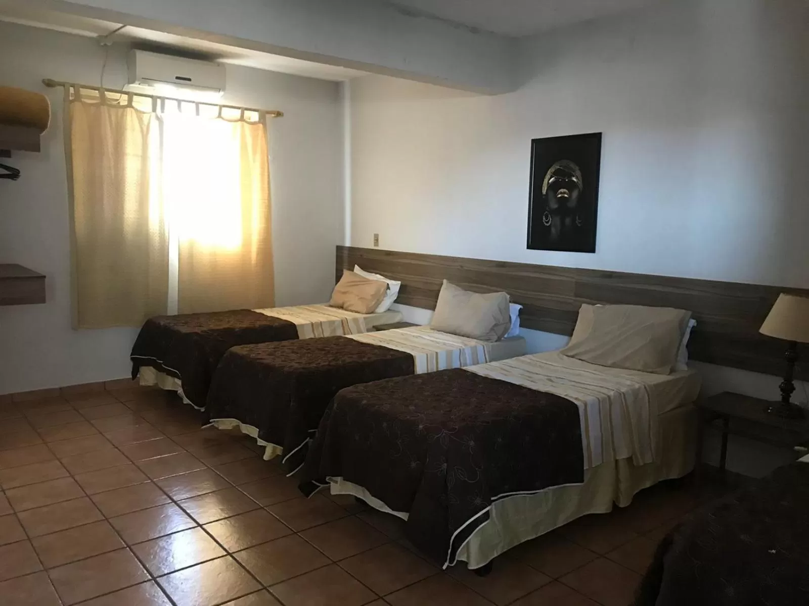 Bed in Hotel Alfa de Bauru Ltda