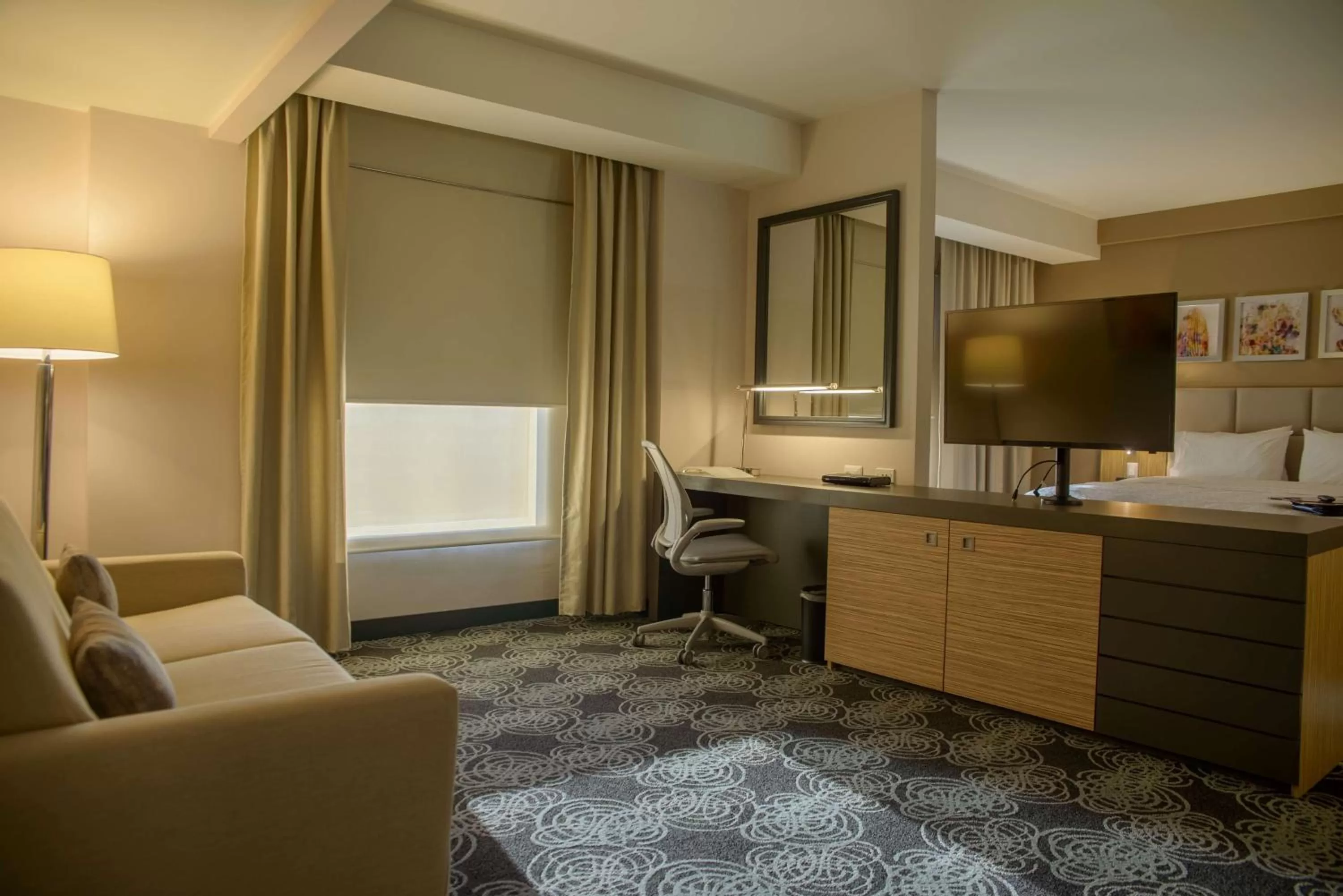 Bed in Hampton Inn Zacatecas