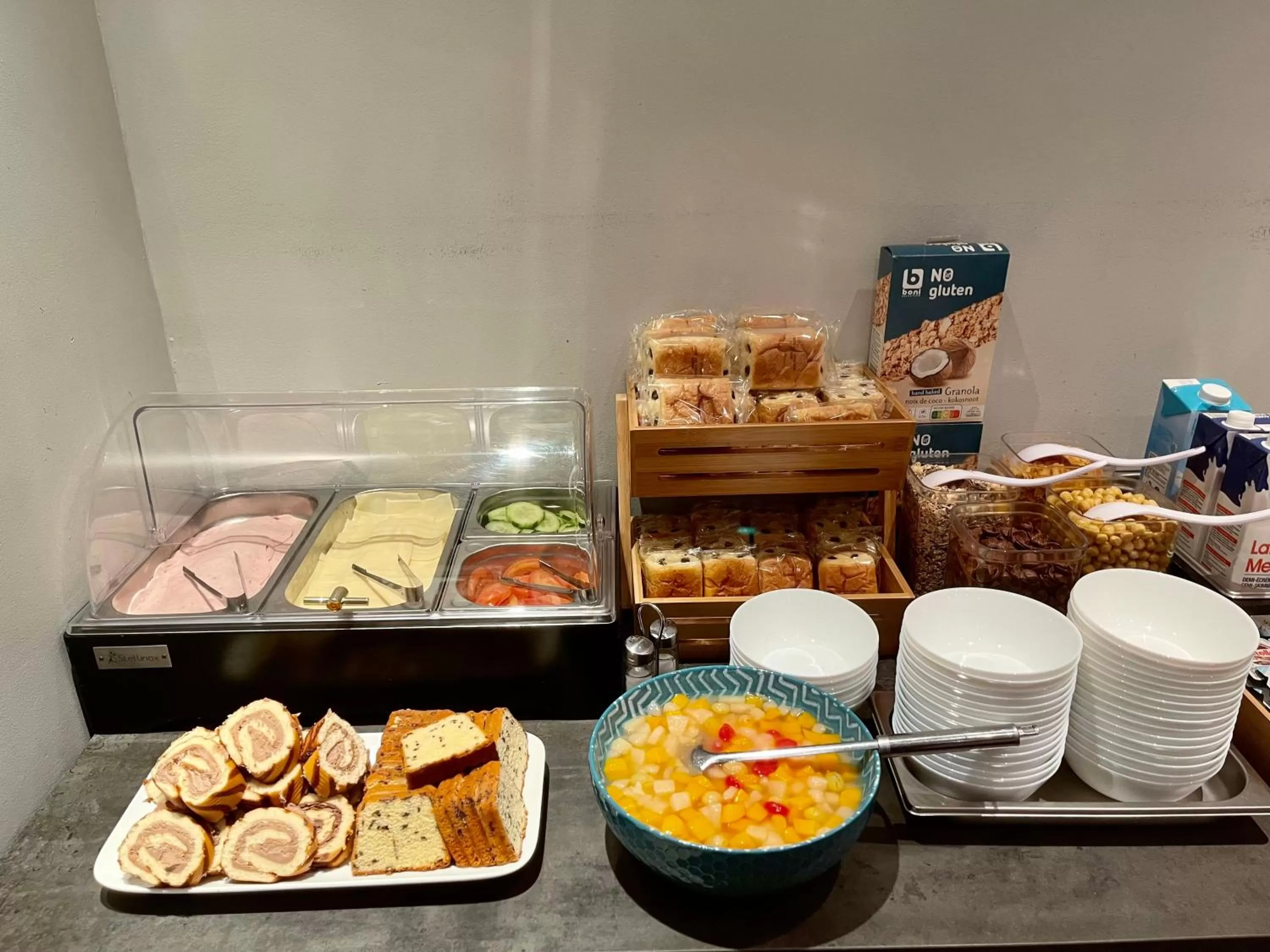 Breakfast in Safestay Brussels Grand Place