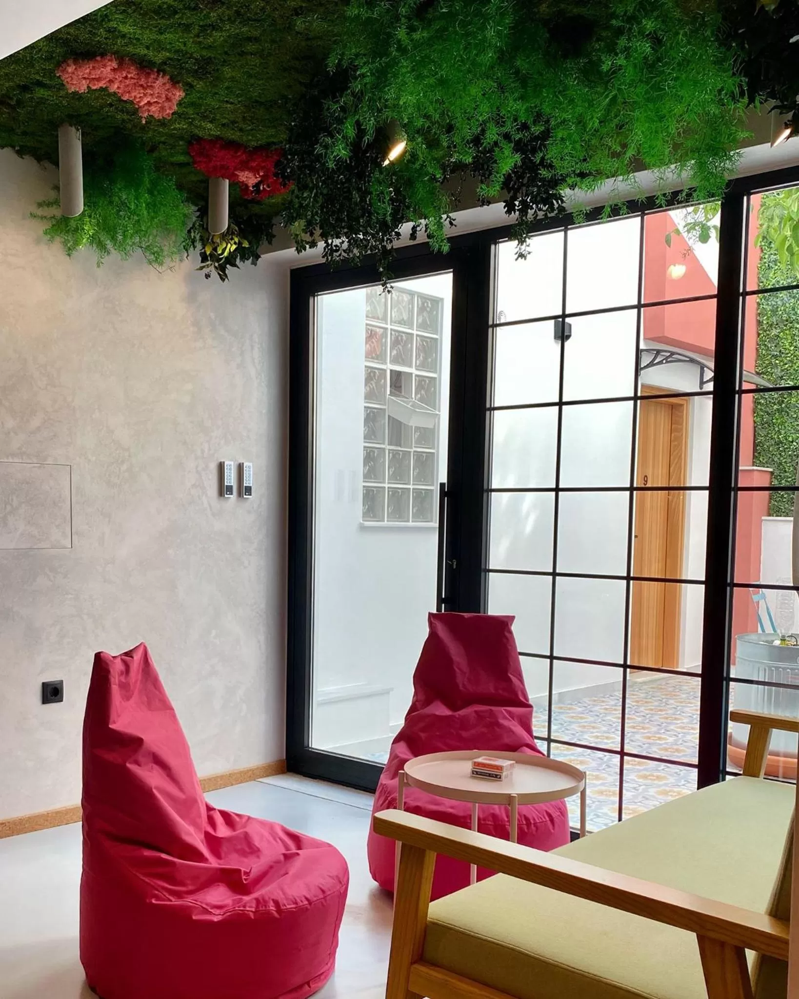 Seating area in PAREA Athens