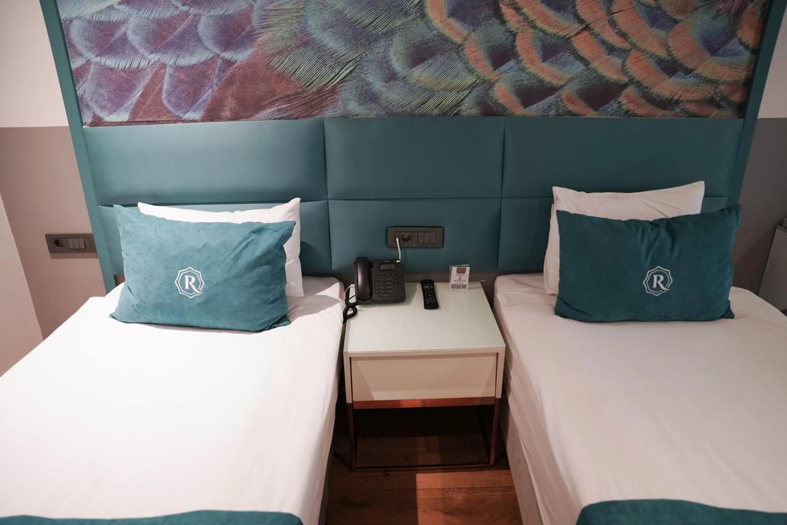 Bed in Royal Galata Hotel