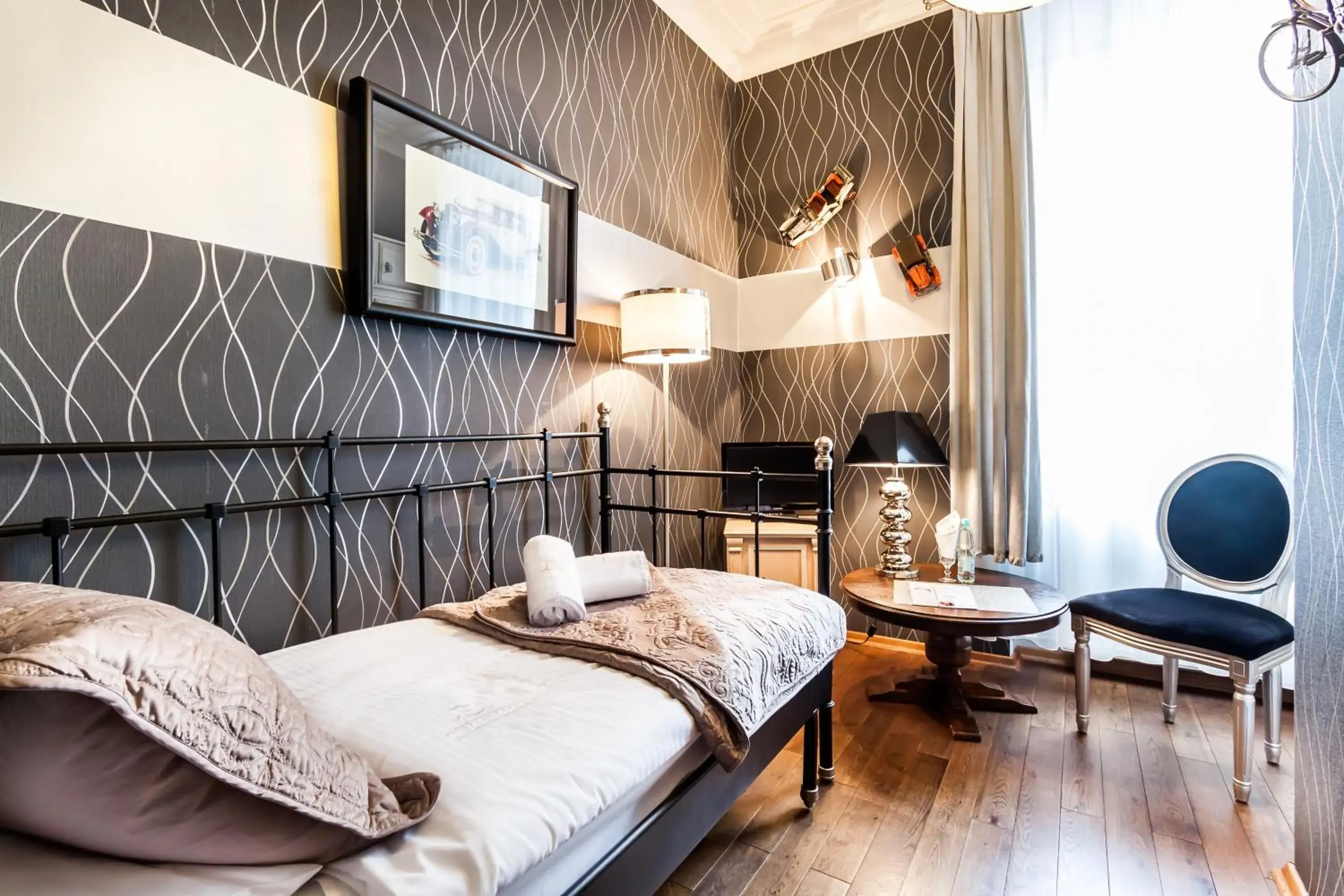 Economy Single Room in Aparthotel Oberża Economy Single Room in Aparthotel Oberża