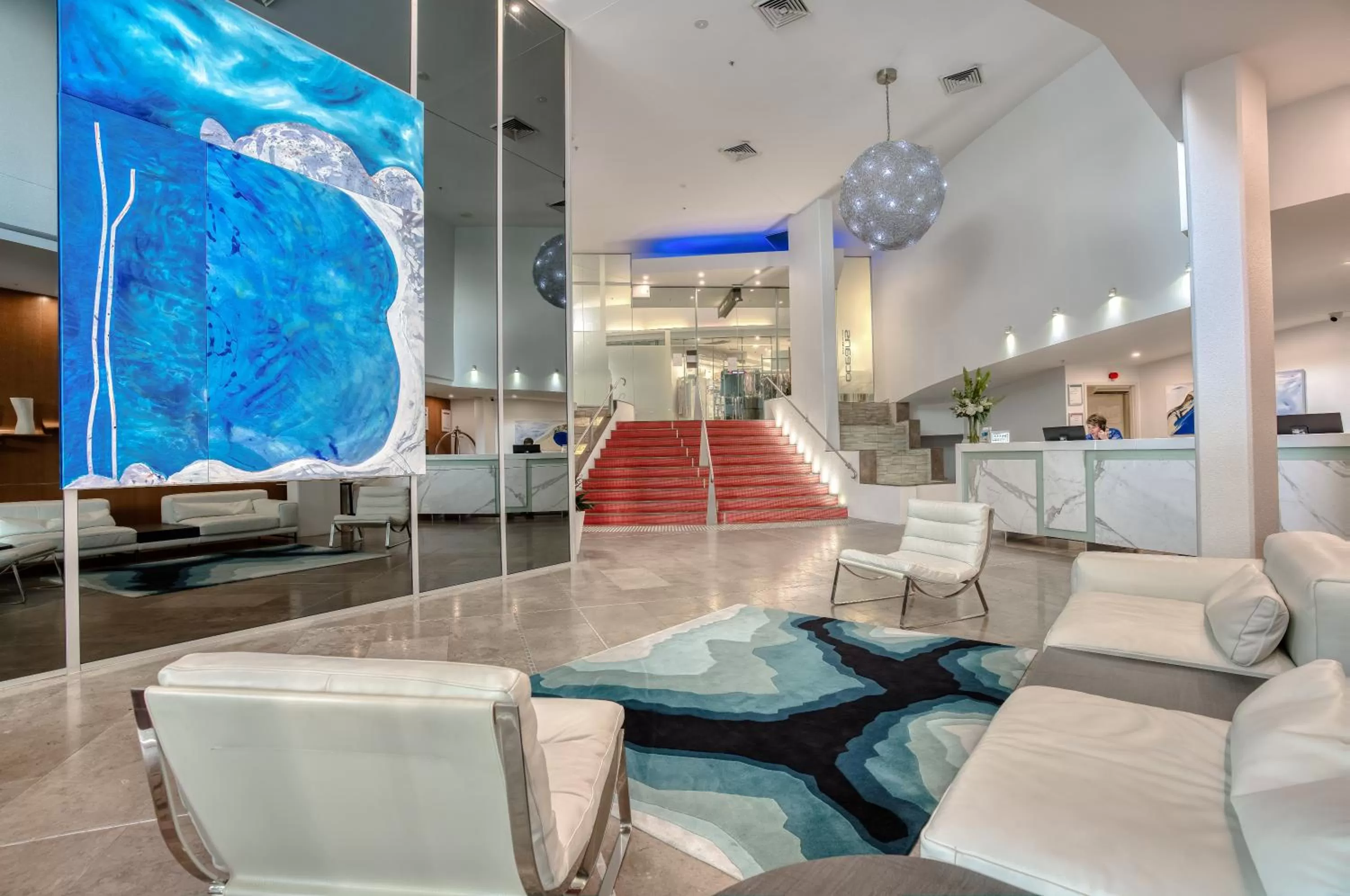 Lobby or reception in Oceans Mooloolaba