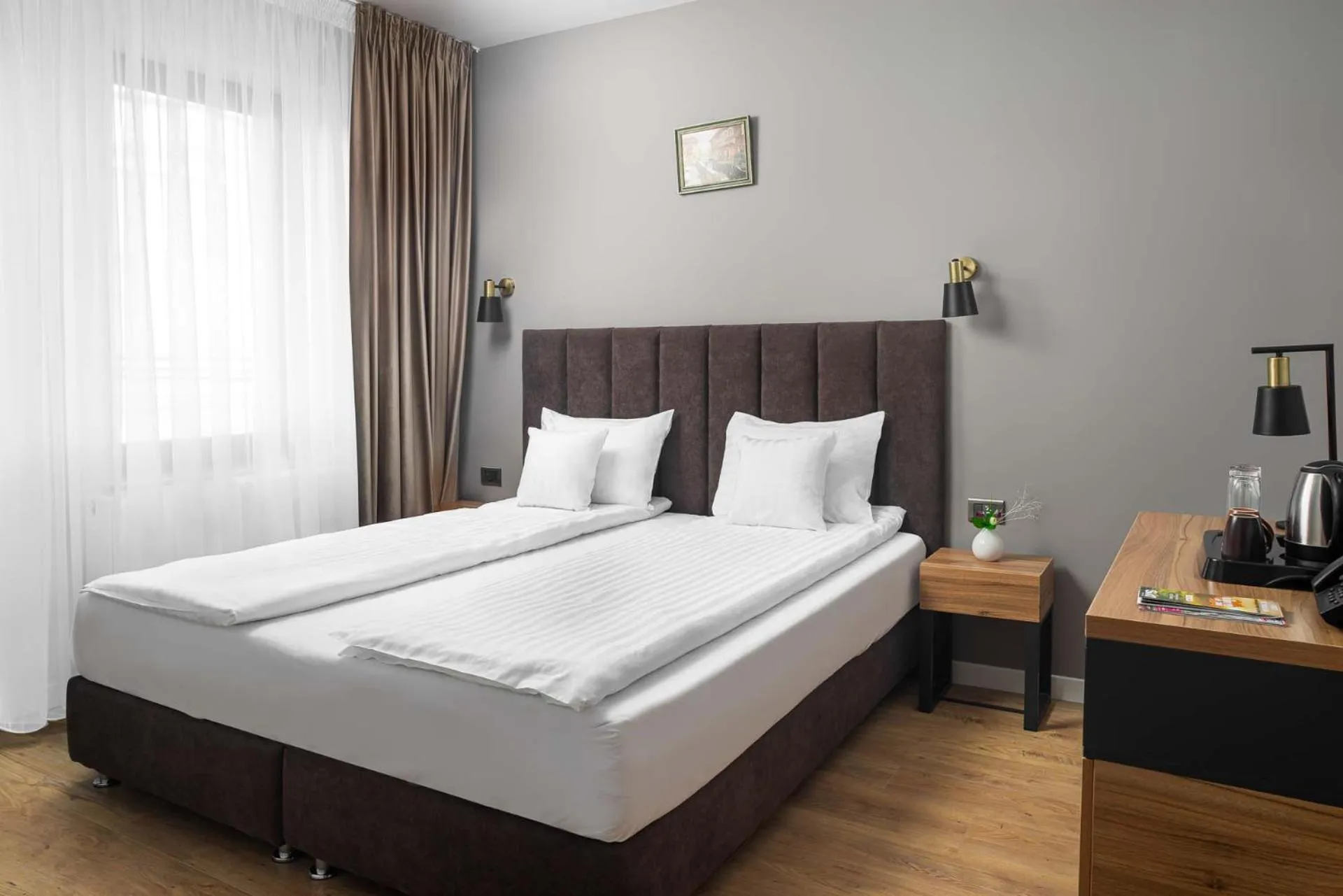 Photo of the whole room, Bed in Labirint Boutique Hotel - Central Location