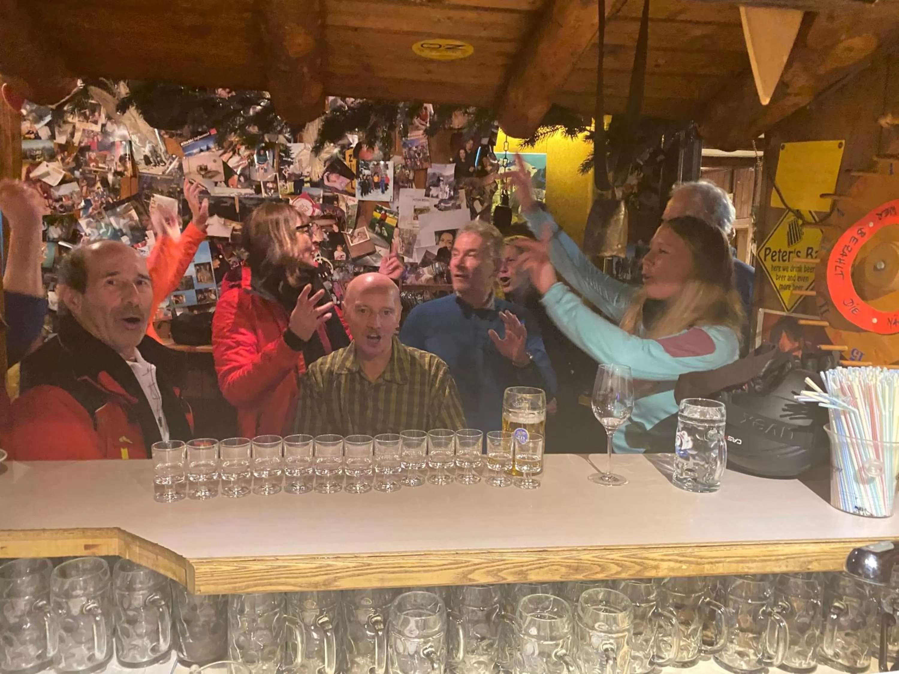 Hocheckhuette On Top of the Kitzbuehel Hahnenkamm Mountain