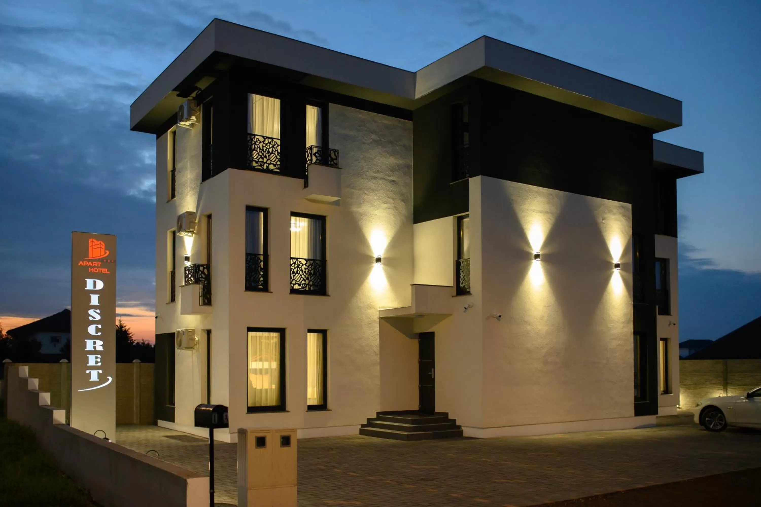 Property building in Hotel Vila Discret