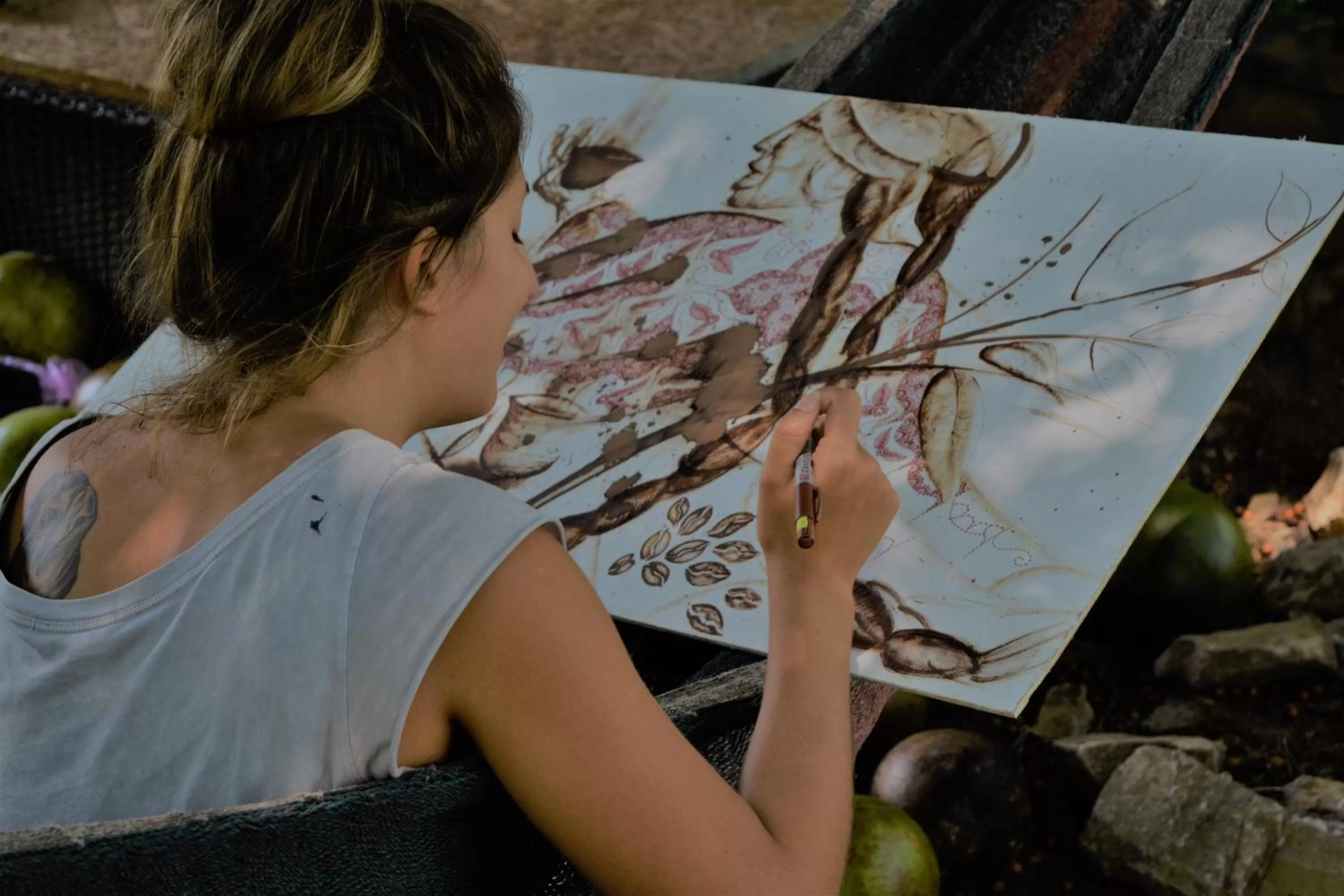 Children play ground in Utopia Eco Hotel