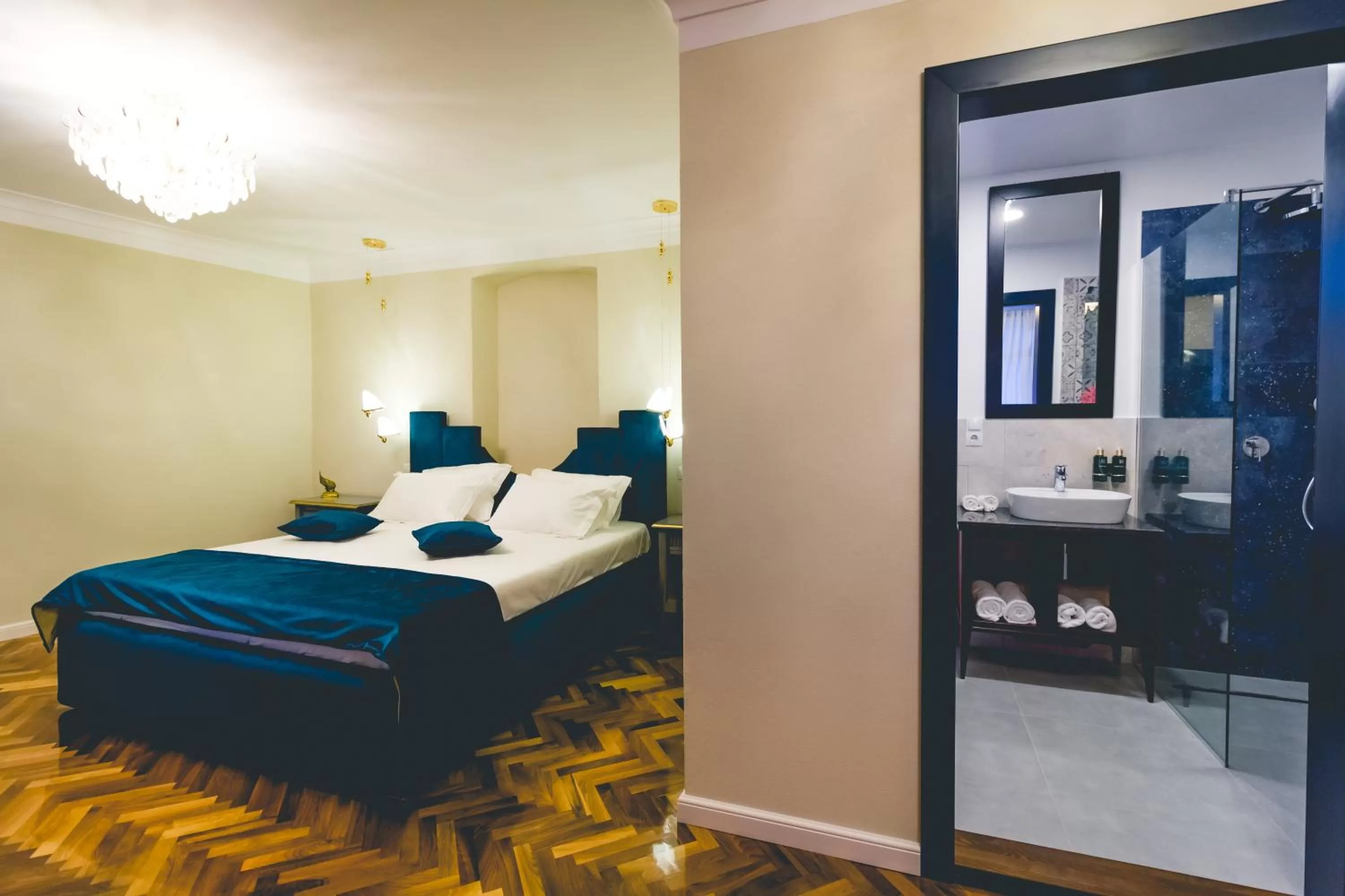 Photo of the whole room, Bed in MAGISTER seven