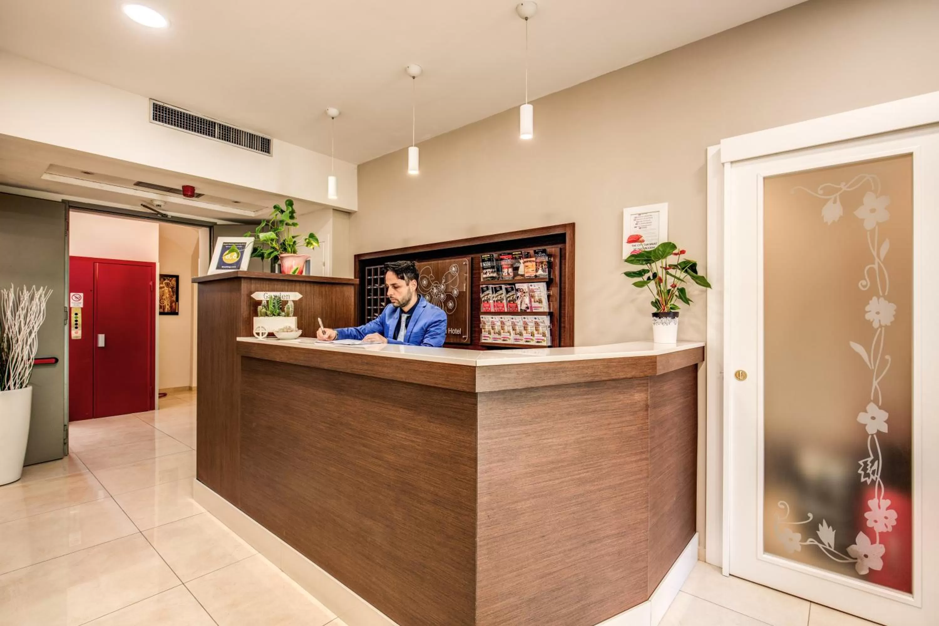 Lobby or reception in Rome Garden Hotel