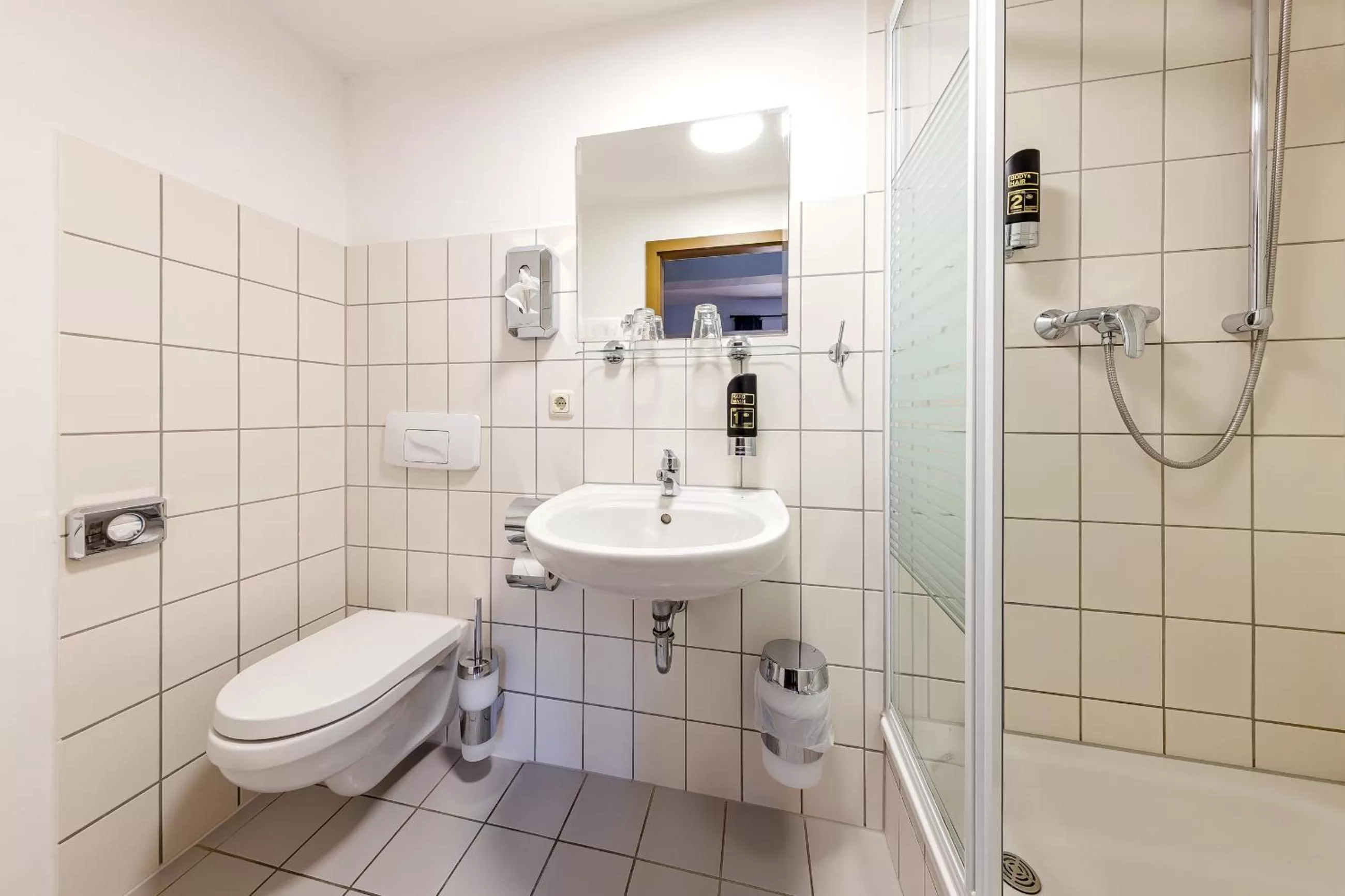 Bathroom in Watzdorfer Geleitschenke und Herberge