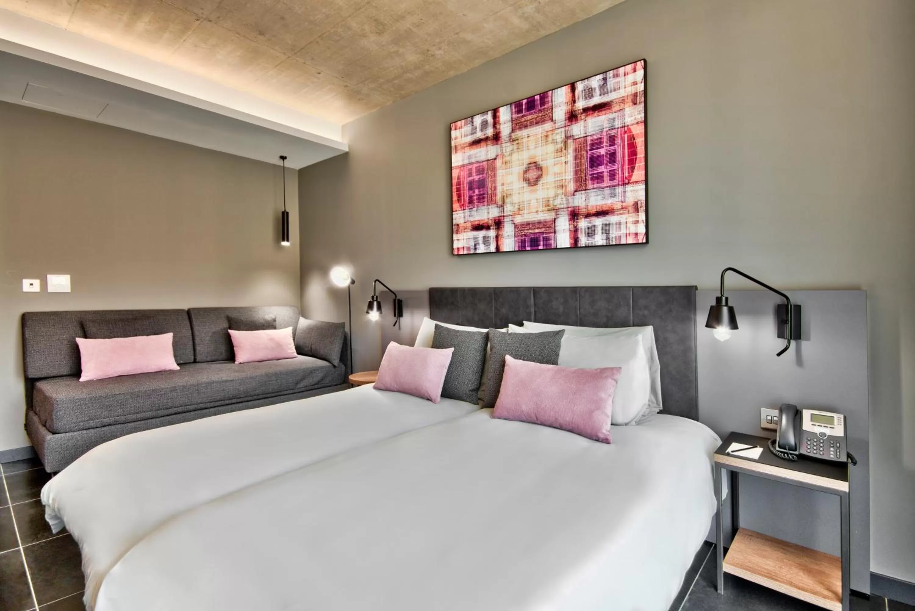 Bed in Number 11 St Julian's Malta - Handwritten Collection