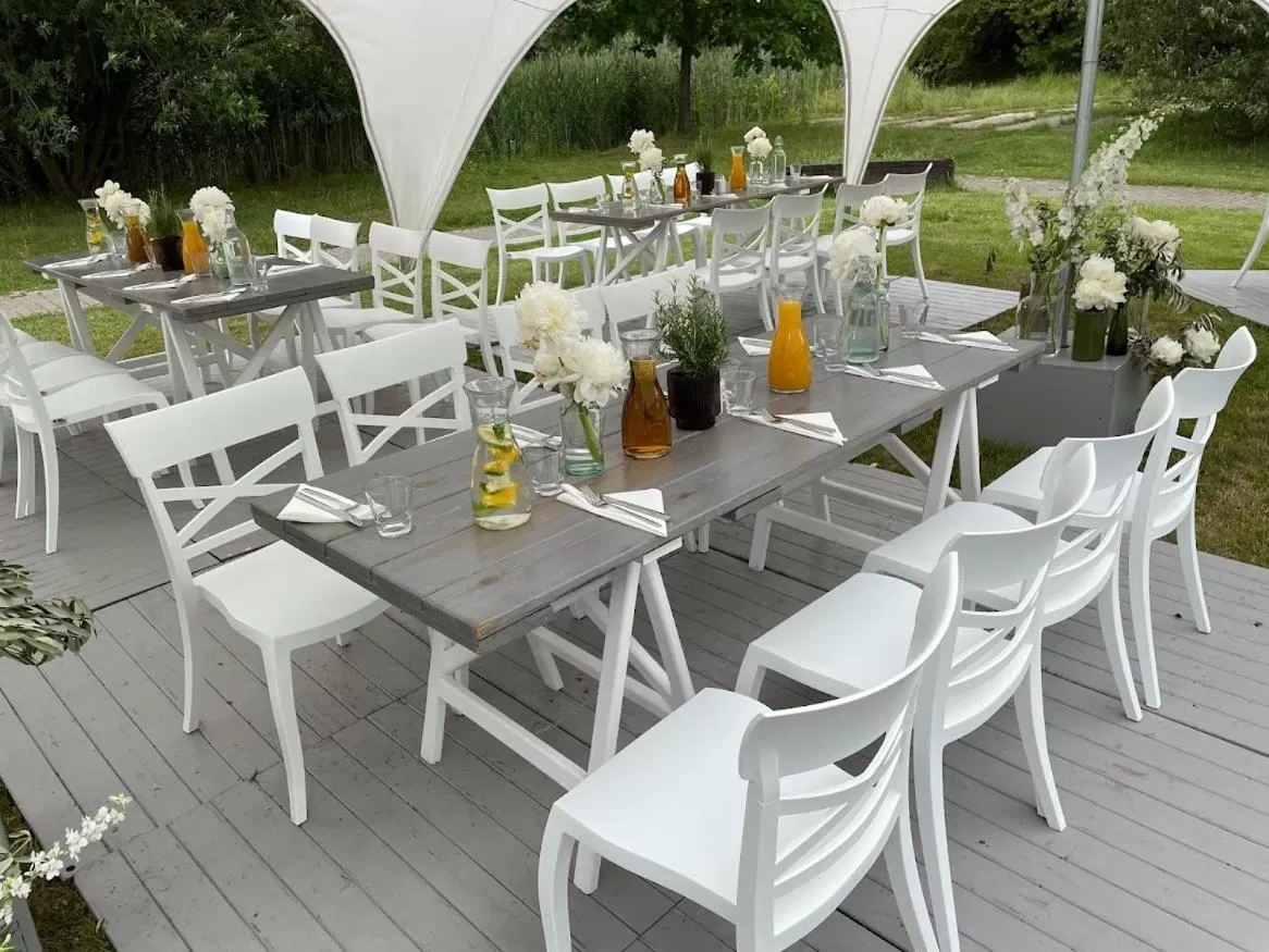 Garden view in Hotel Victor Pruszków DeSilva