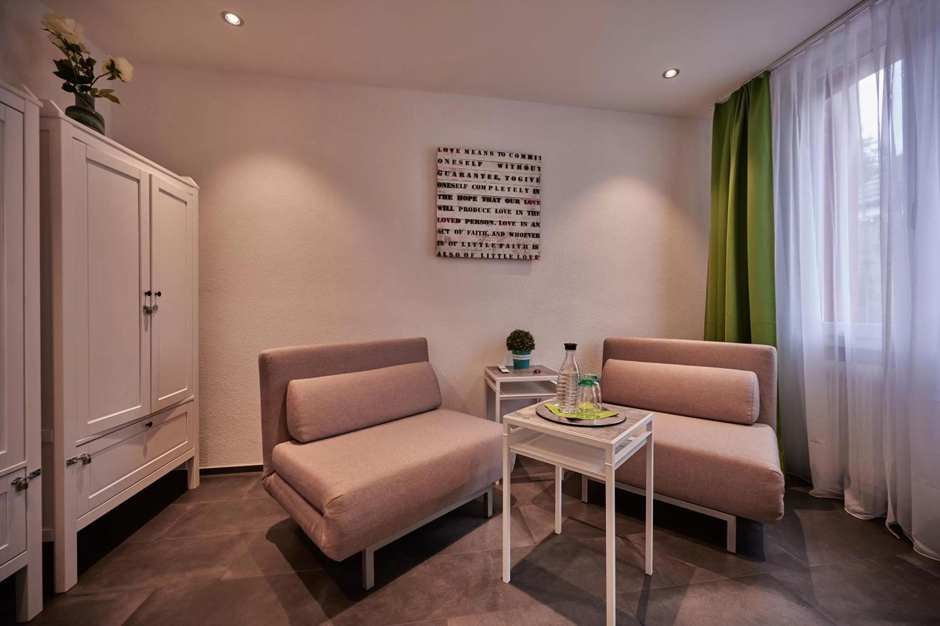 Living room in da Maurizio Suites