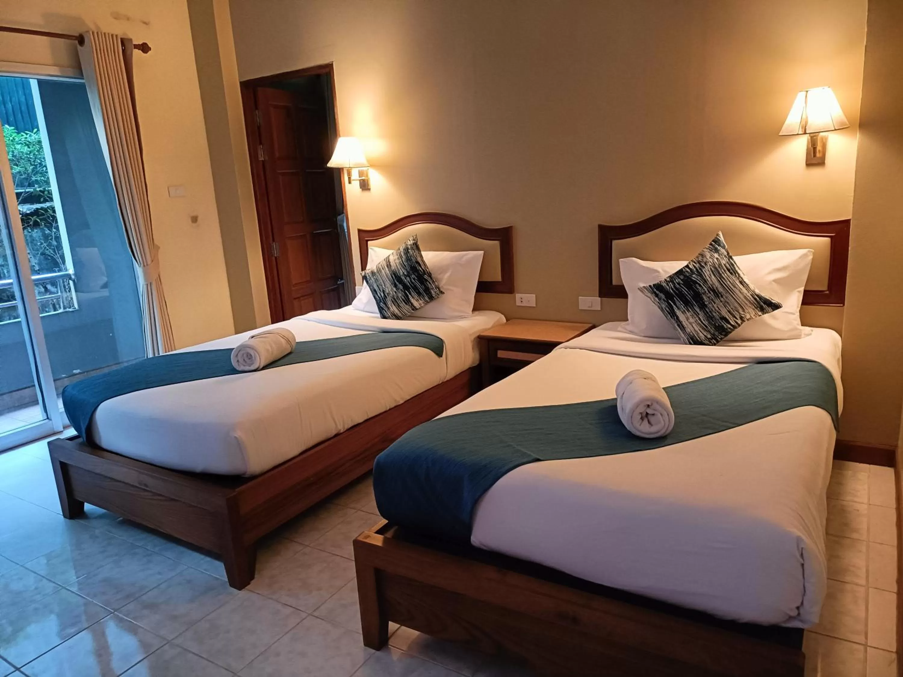 Bed in Lalisa Hotel Aonang