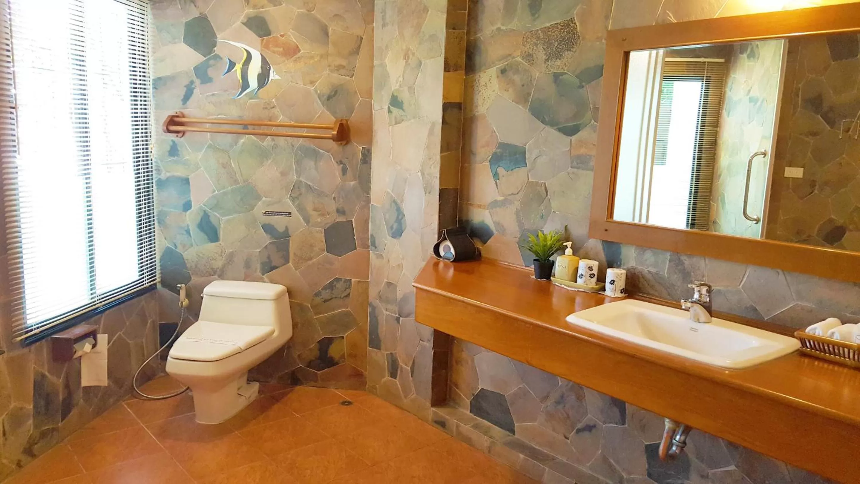 Bedroom in Birds and Bees Resort