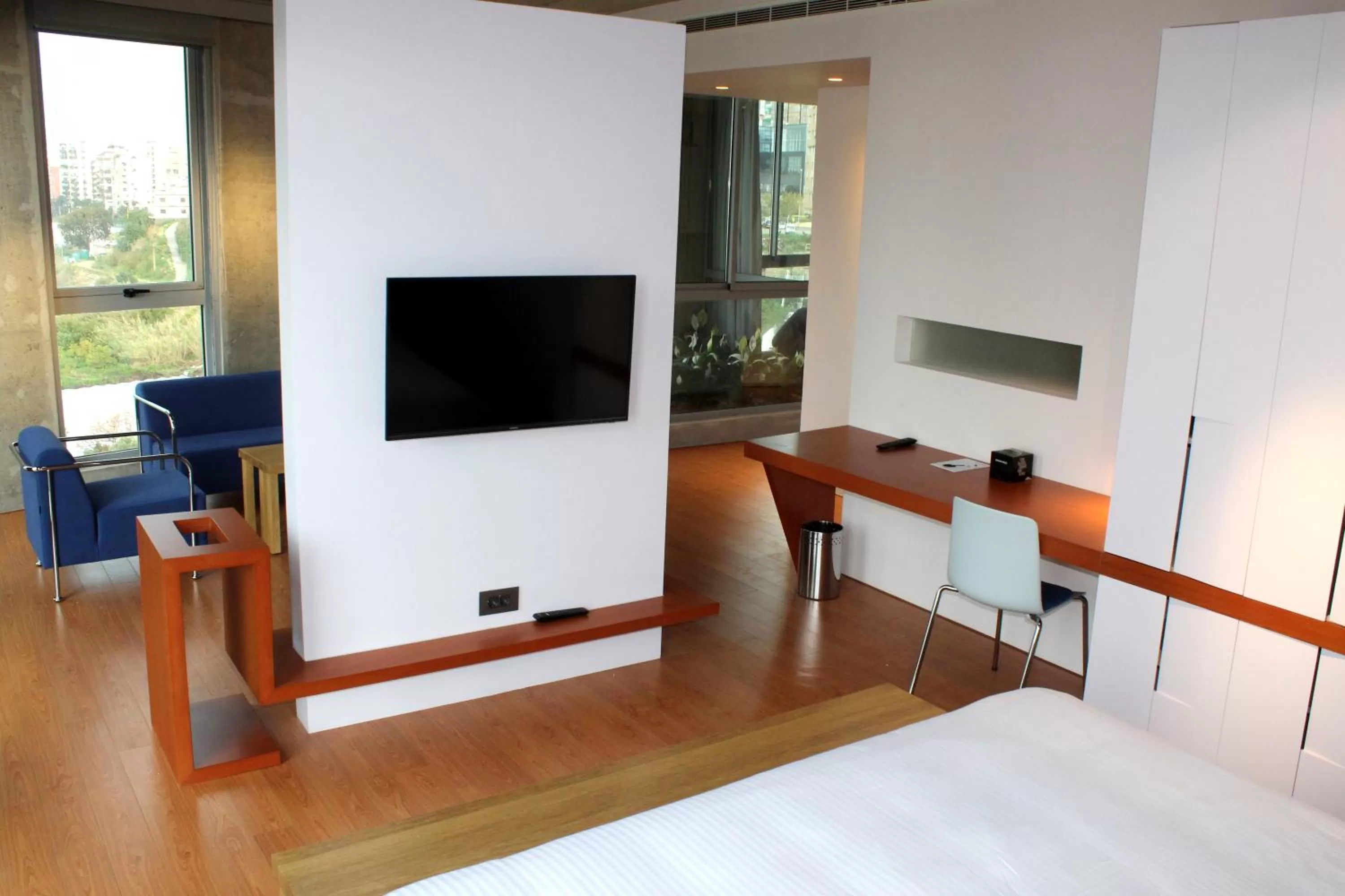 Bed in Bossa Nova Beirut Hotel