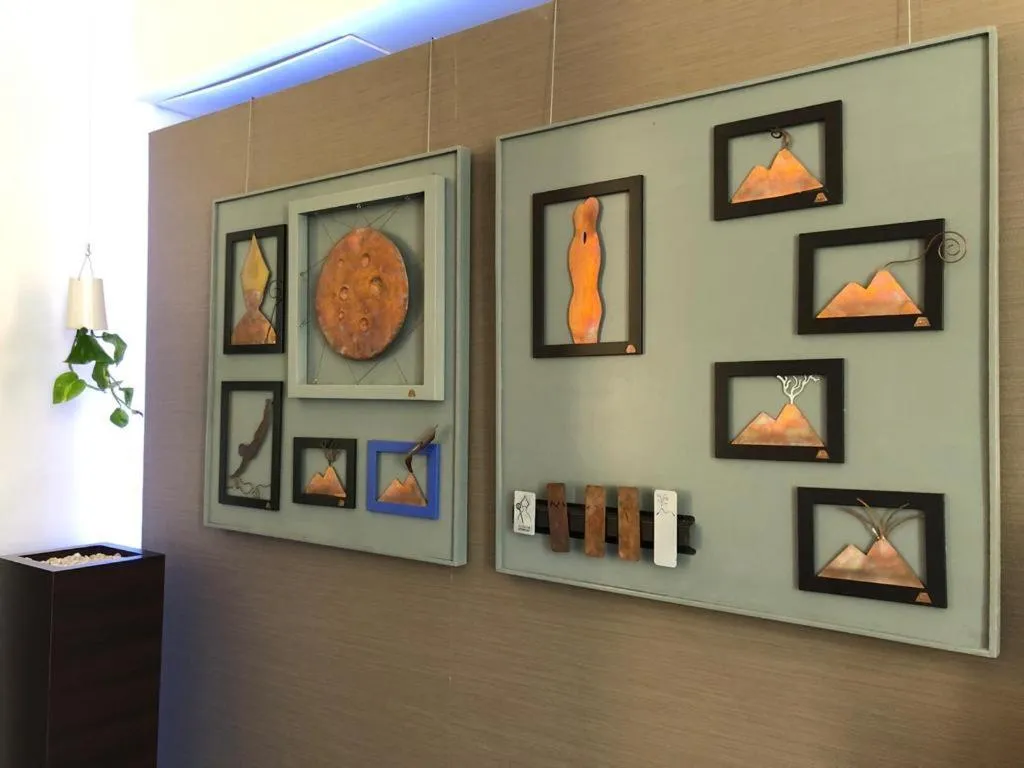 Lobby or reception in Hotel Cimarosa