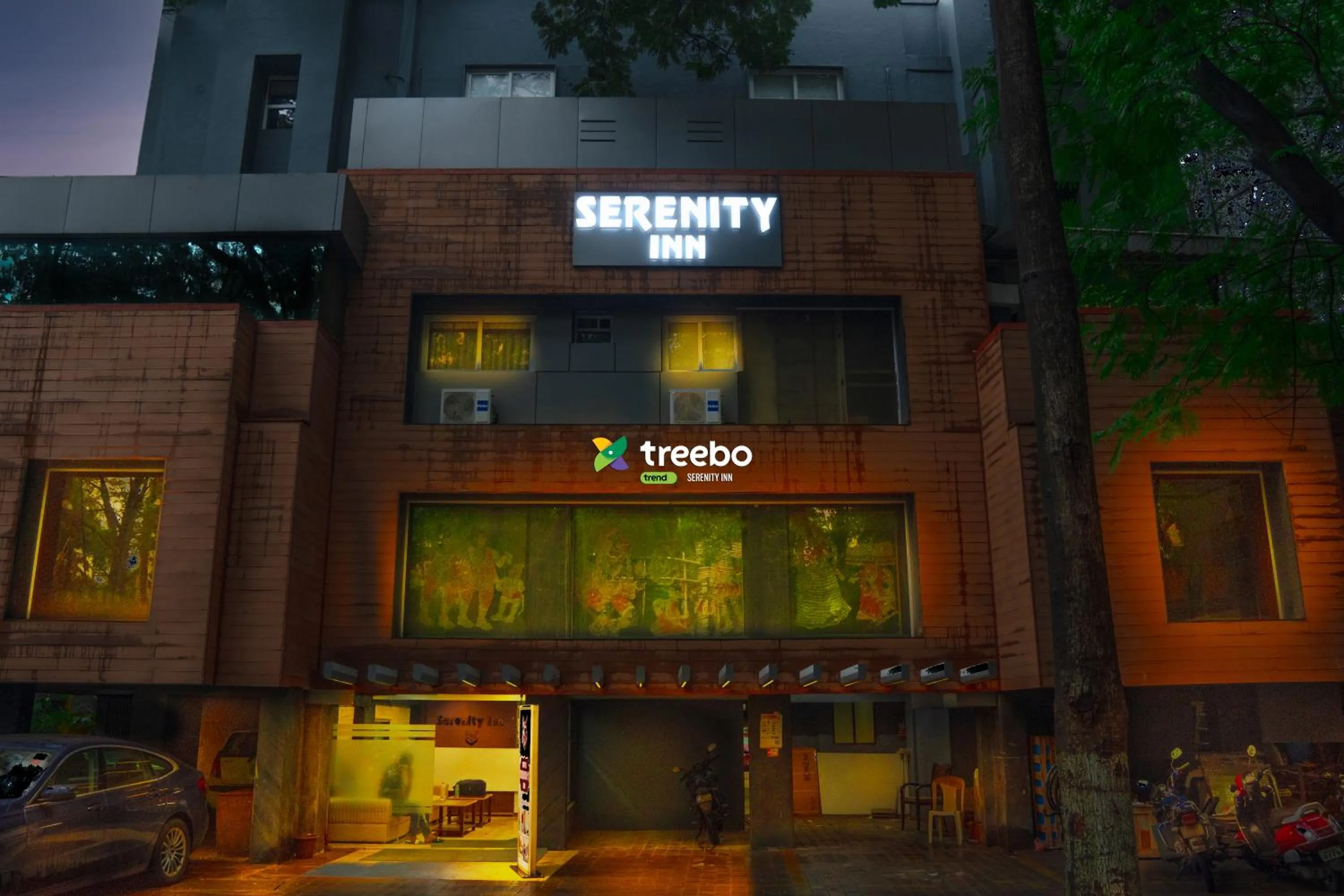 Facade/entrance in Treebo Serenity Inn, Koregaon Park