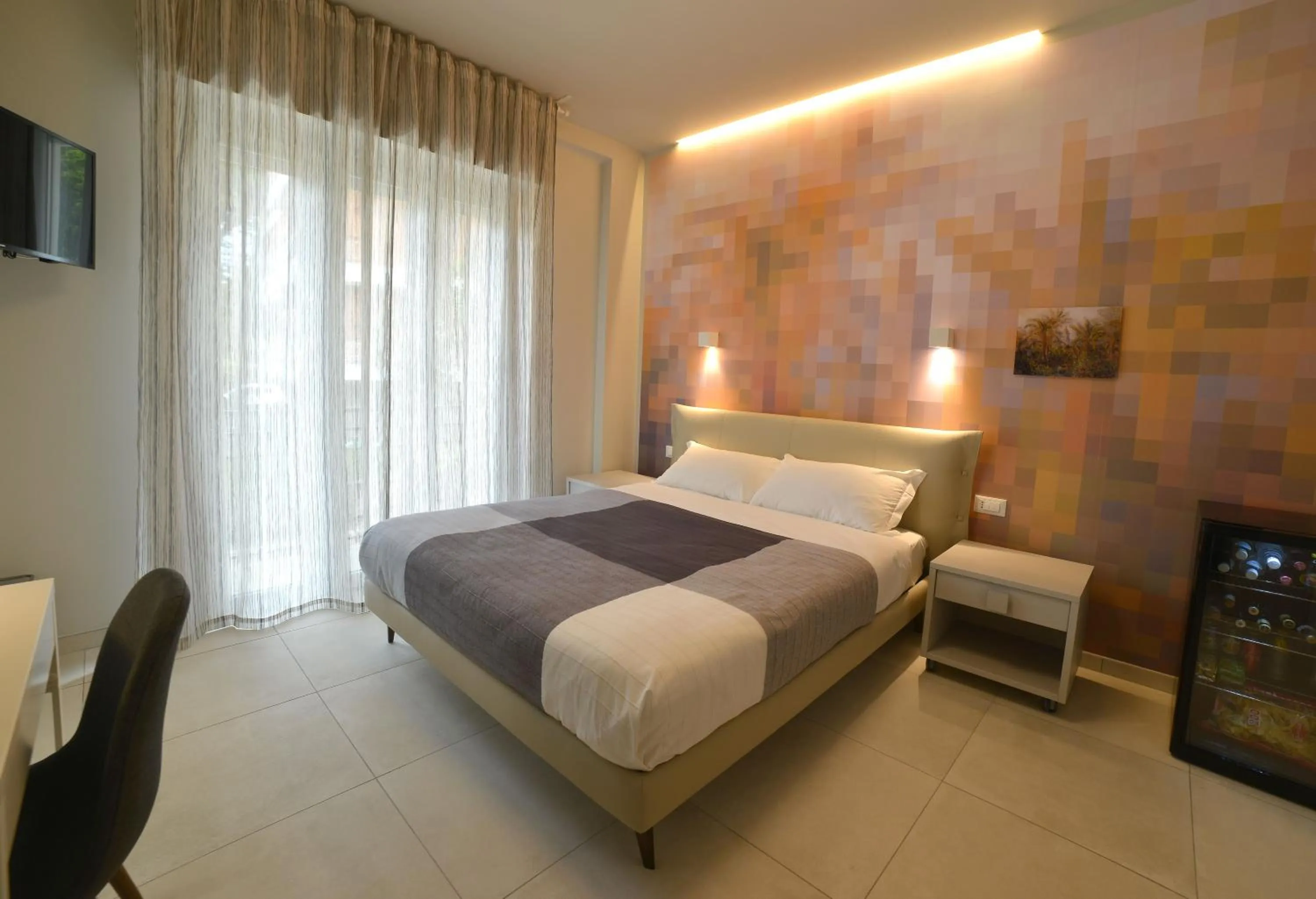 Bed in Hotel Villa MIKI