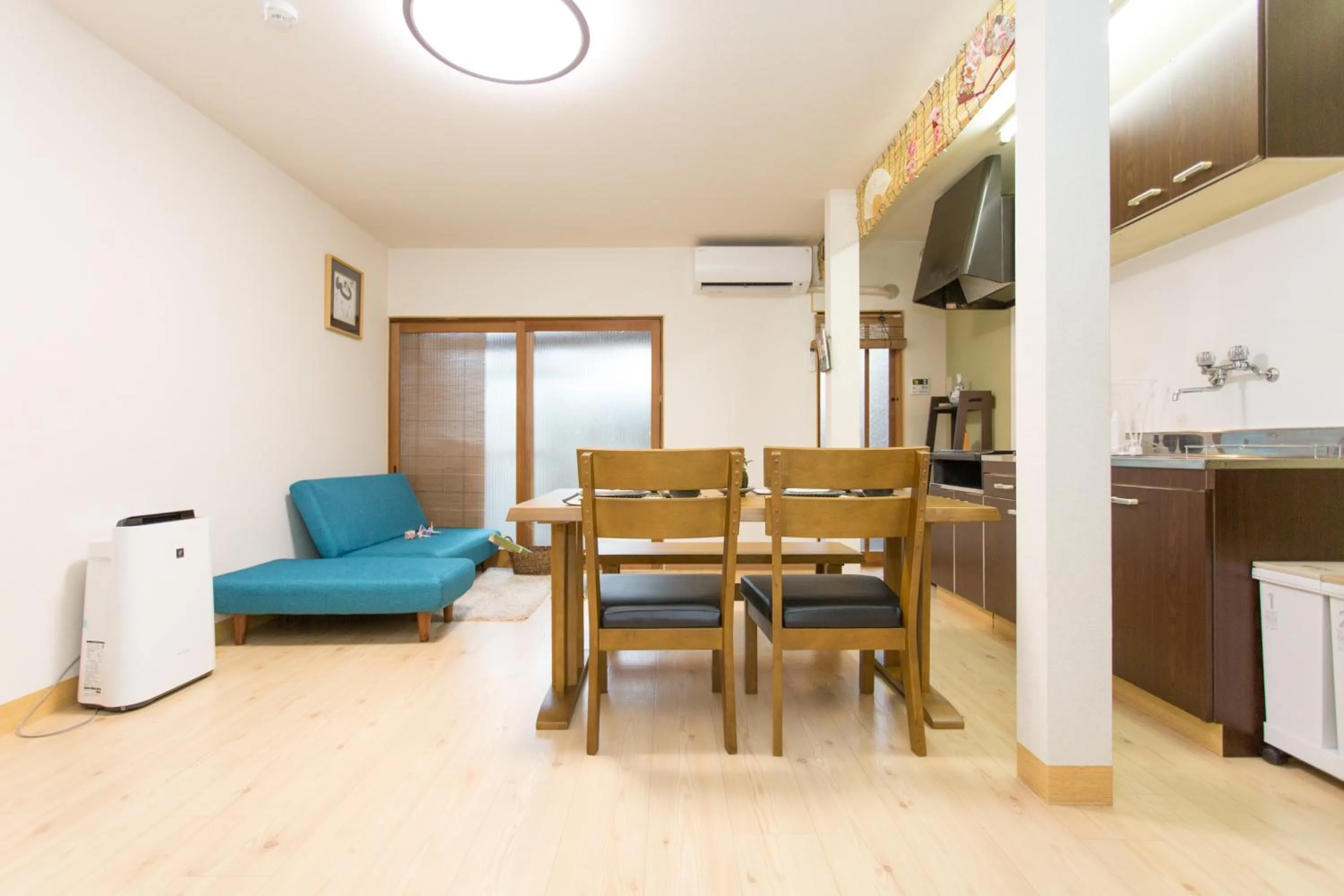 Living room in Guest House Kyorakuya Kinkakuji