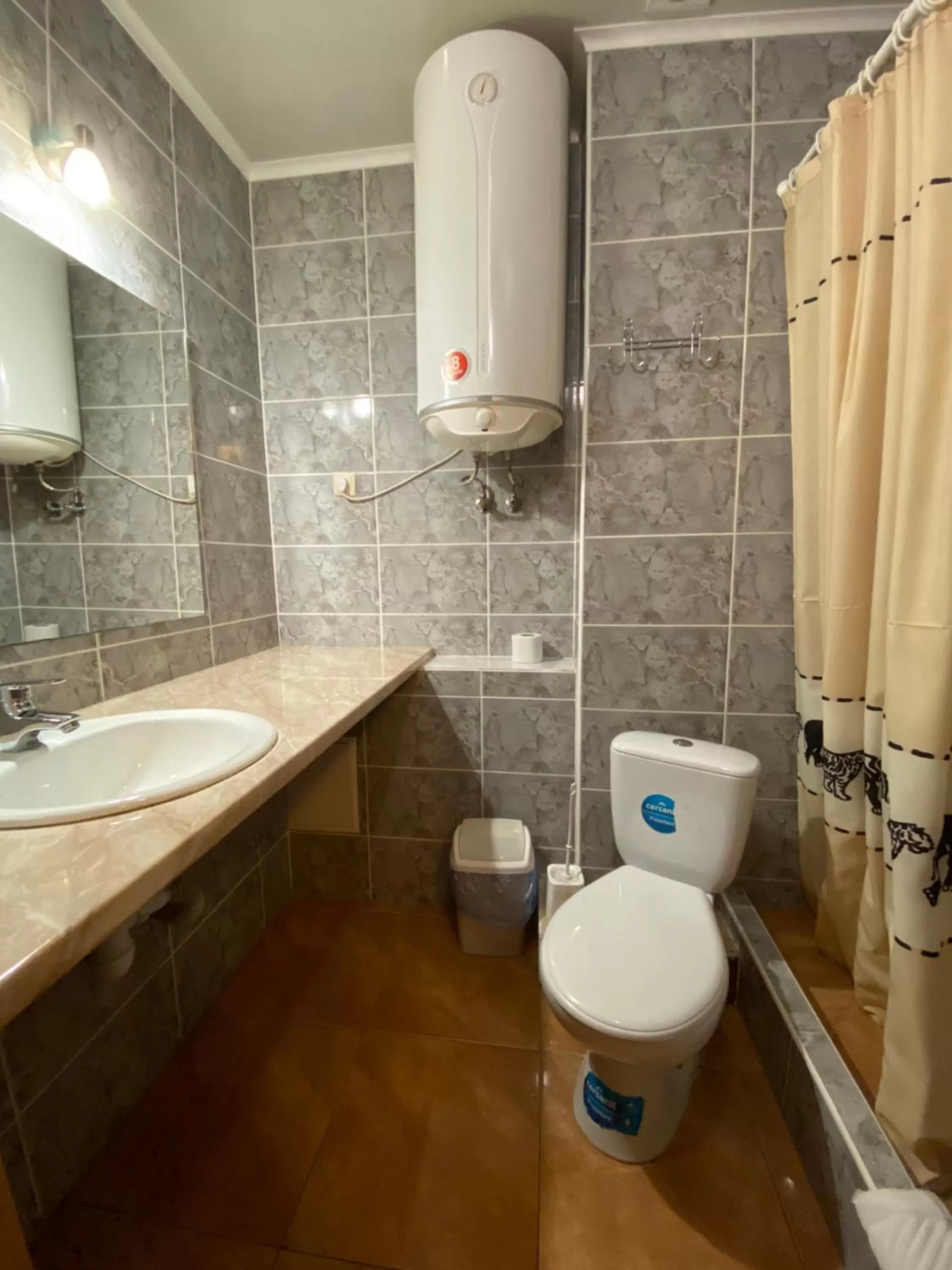 Bathroom in irisHotels