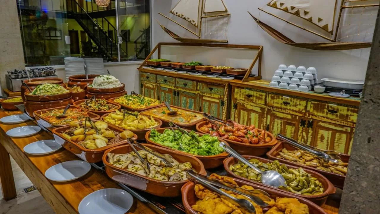 Food and drinks in Pousada Ilha Vitoria