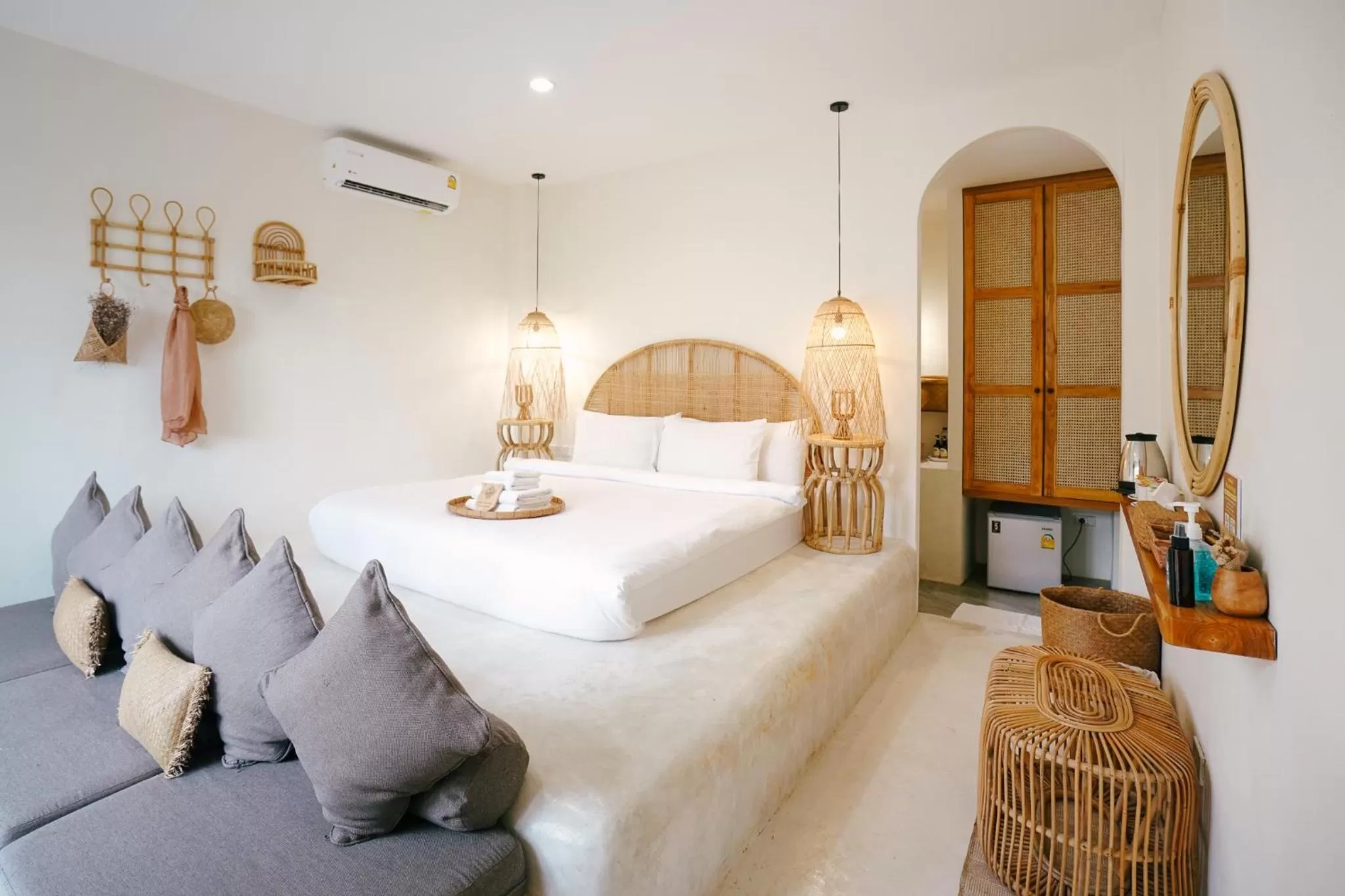 Bed in Hideout Koh Kood