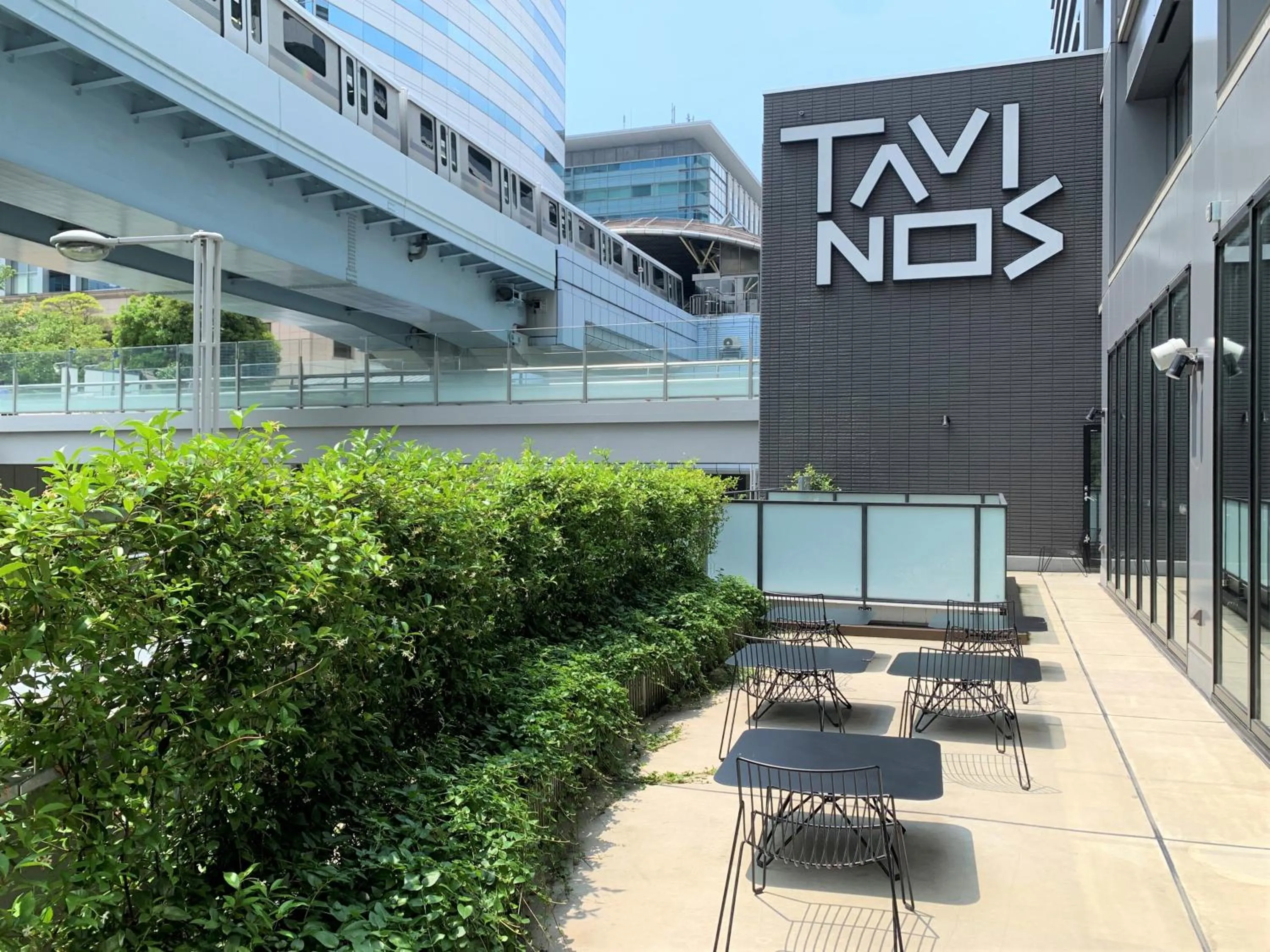 Balcony/Terrace in HOTEL TAVINOS Hamamatsucho