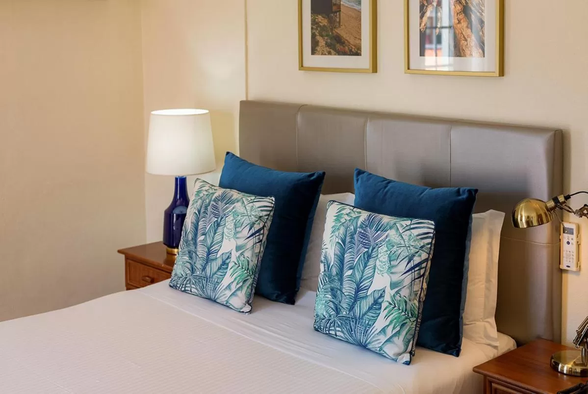 Bed in Blue Bamboo Hotel - Duna Parque Resorts & Hotels