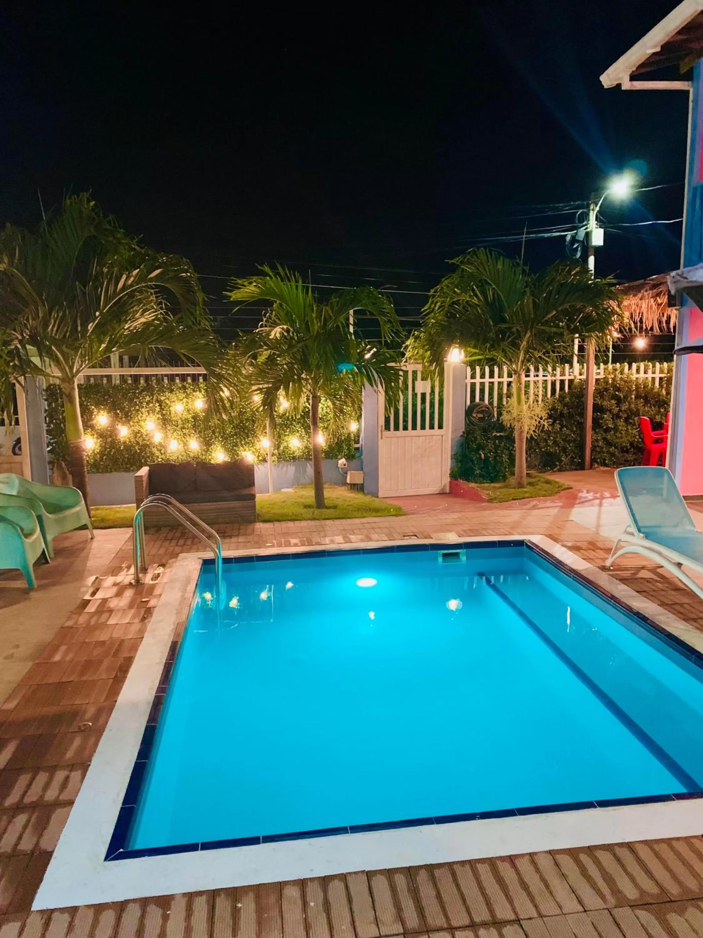 Pool view in Be Happy Hotel