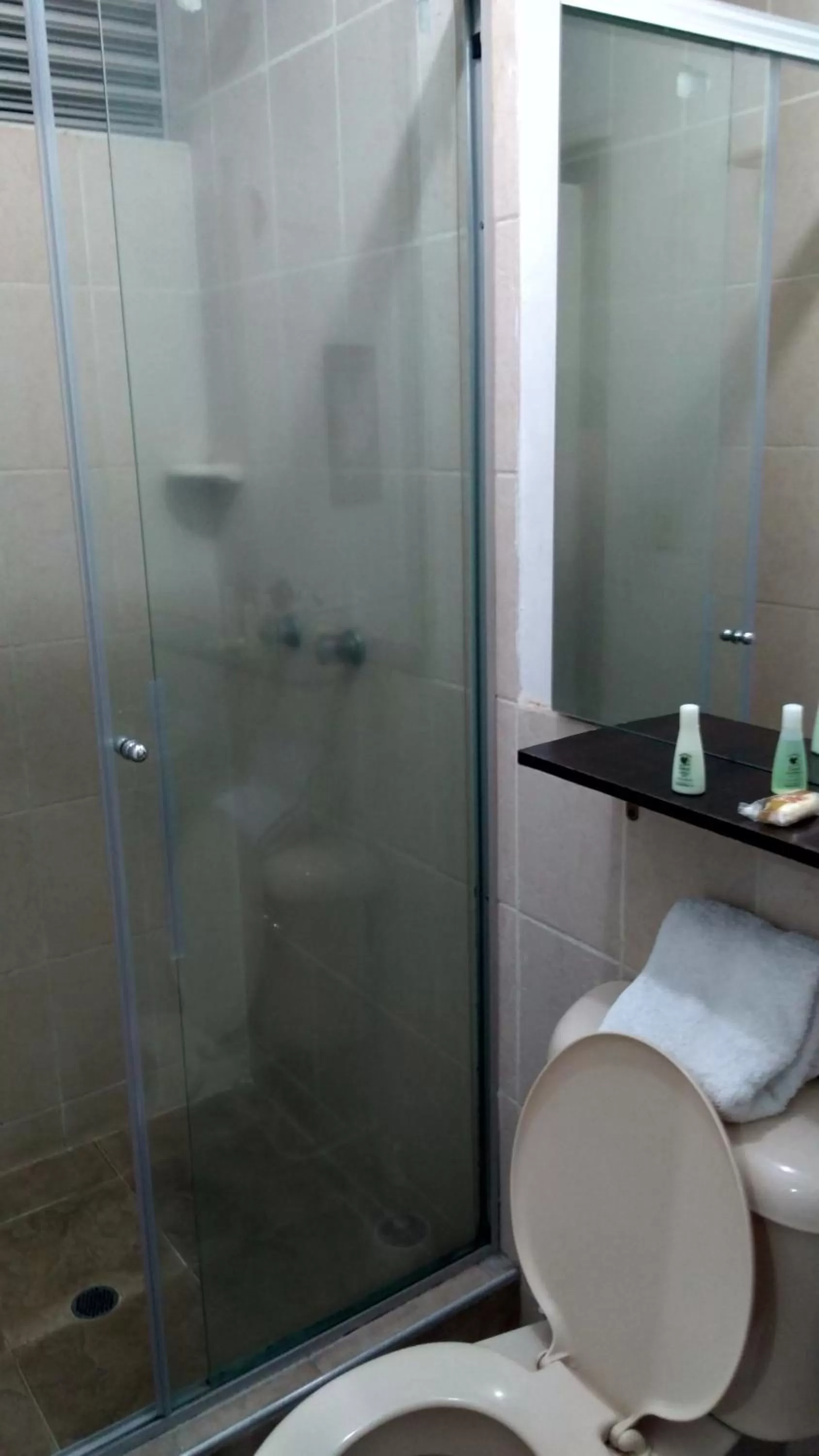 Shower, Bathroom in Arco Apartasuites
