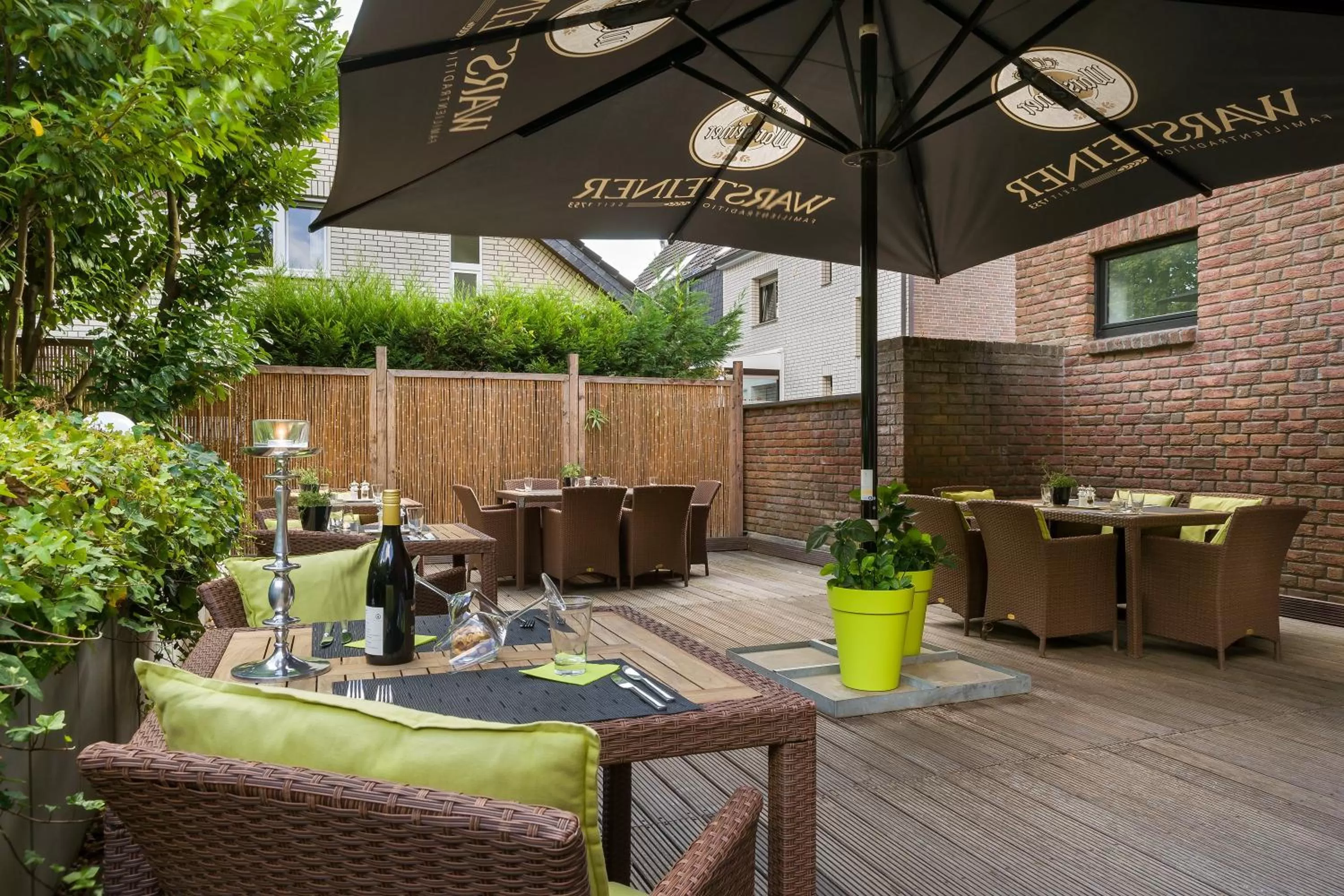 Balcony/Terrace in Hotel Freiraum