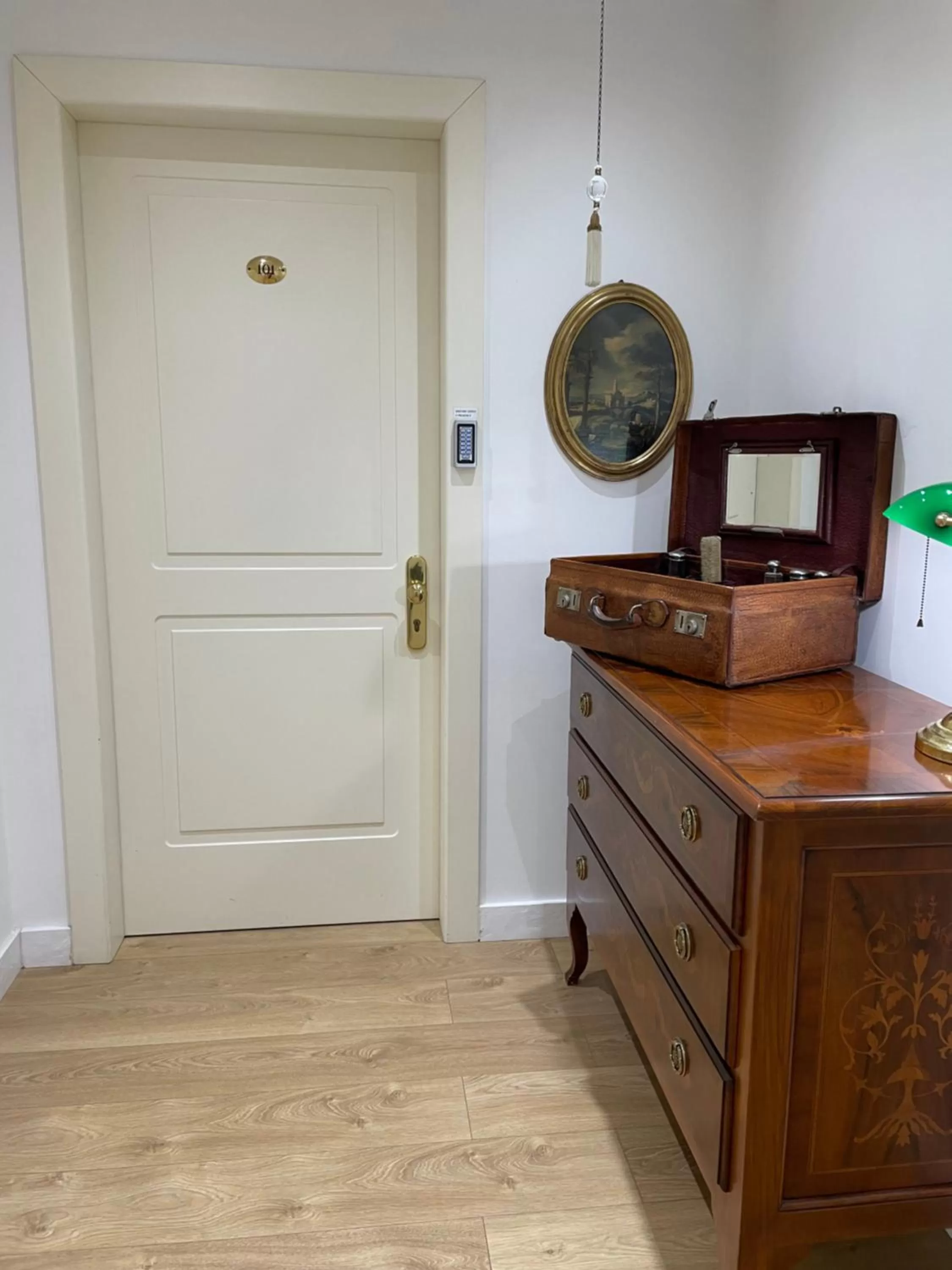 Decorative detail in Villa Alba Boutique Hotel