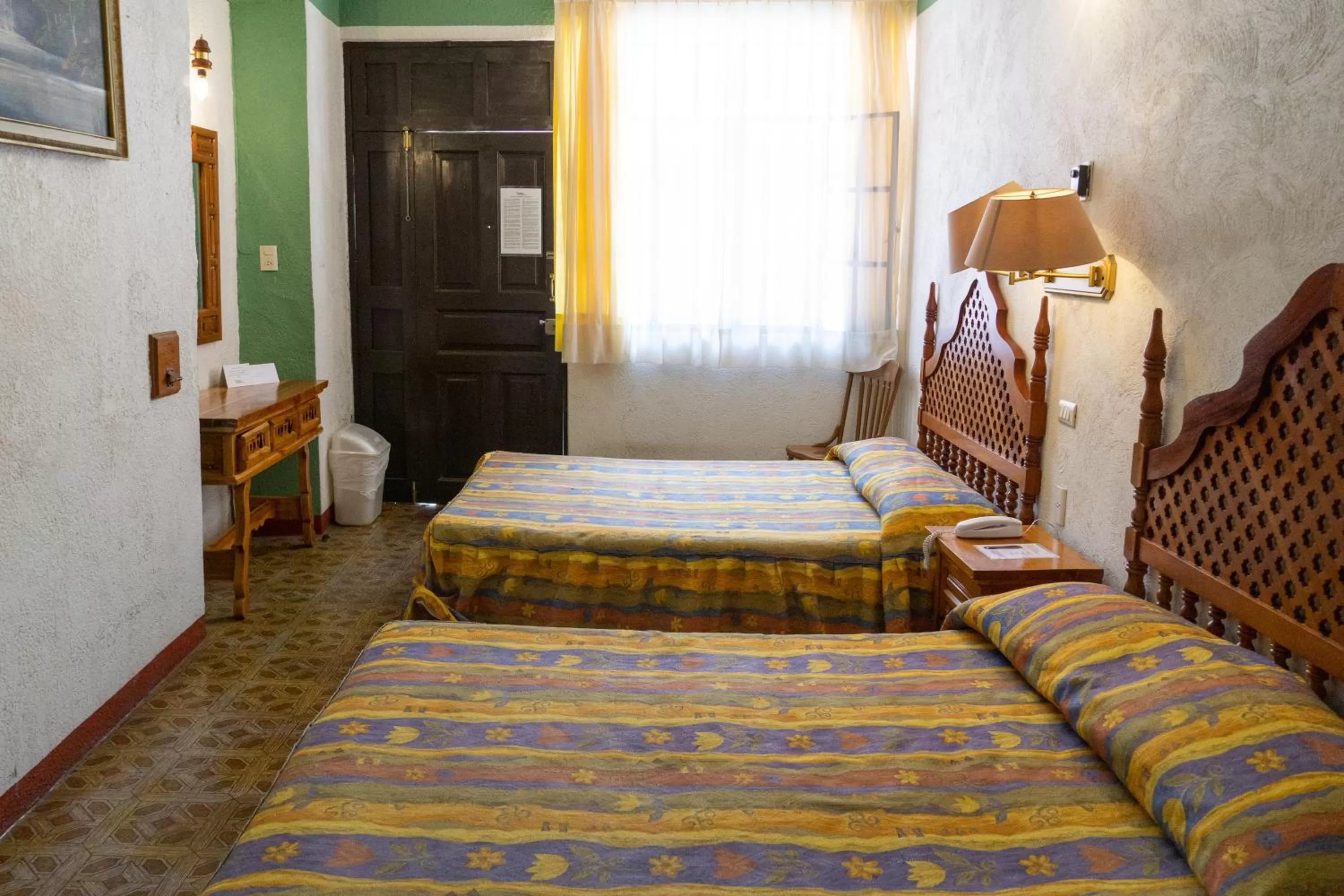 Bed in Hotel Colonial