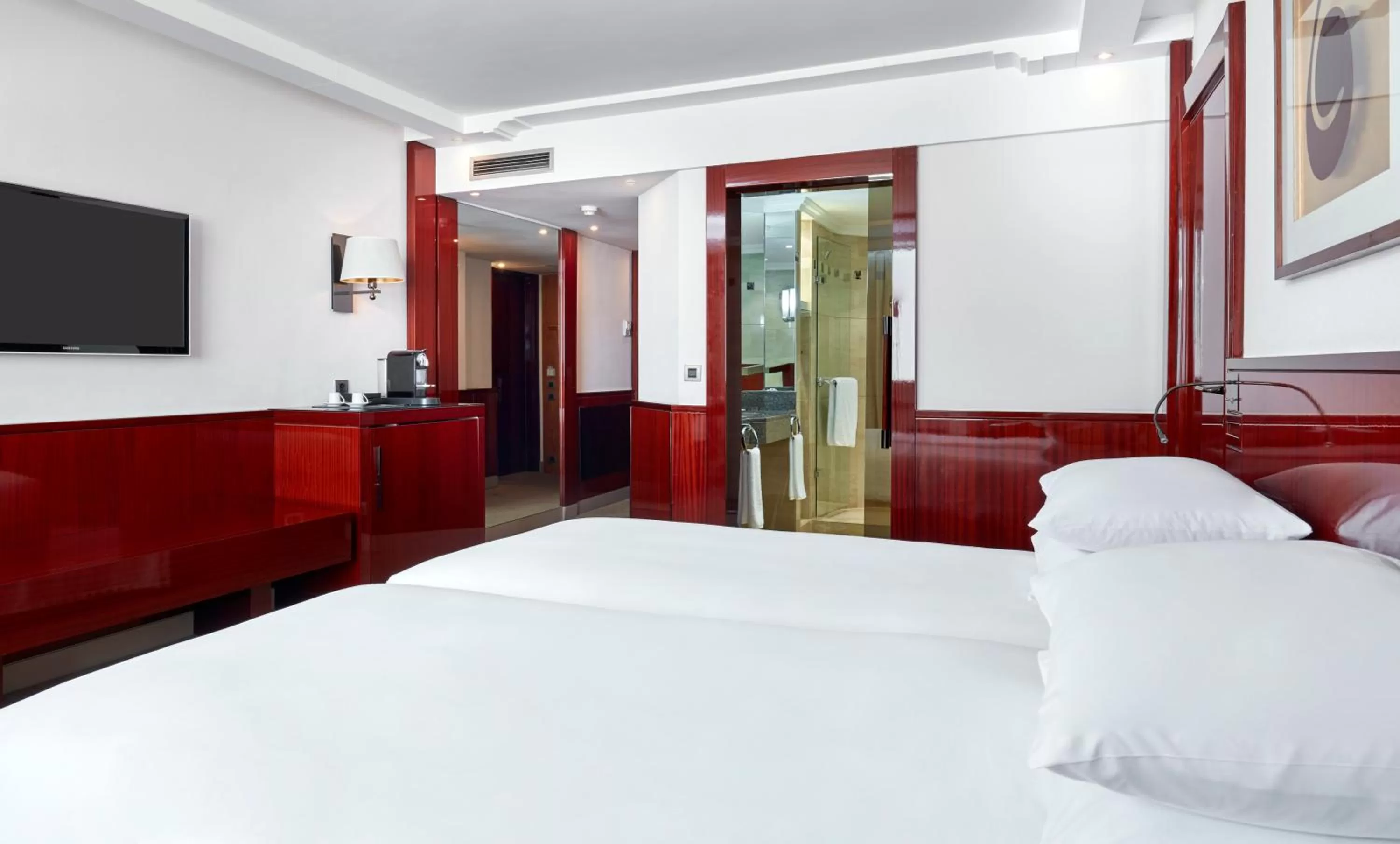 View (from property/room), Bed in Hyatt Regency Casablanca