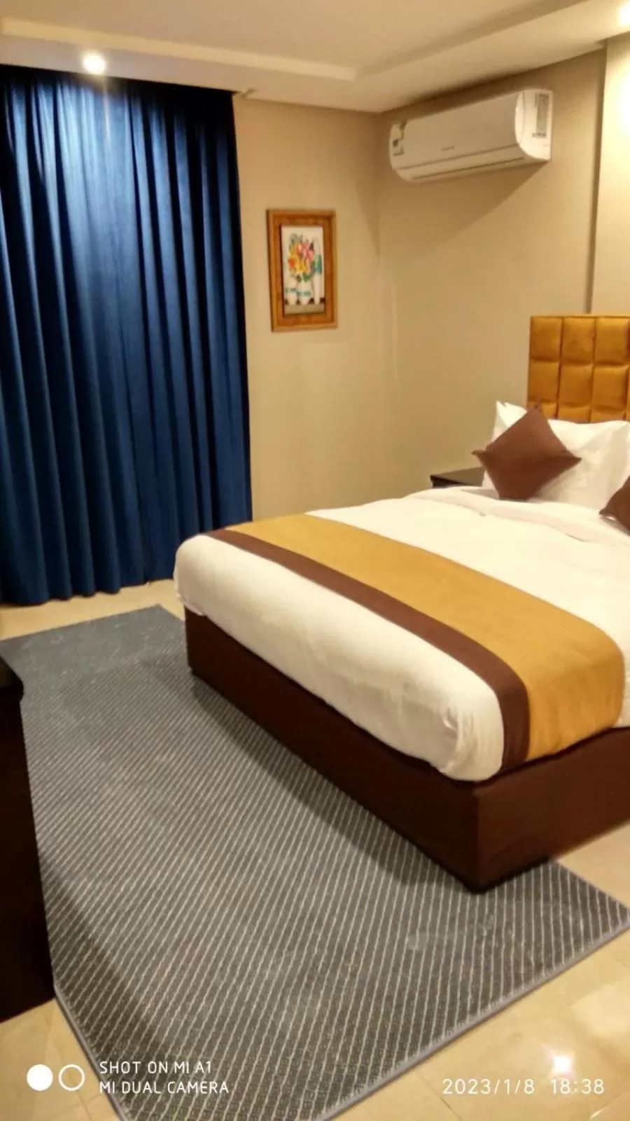 Bed in يان للشقق المخدومة - Yan Apartments